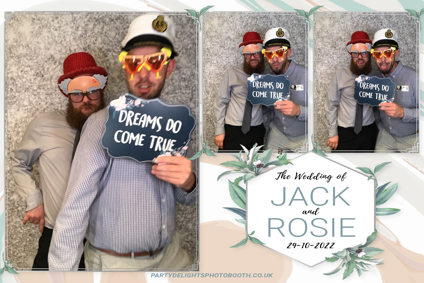 Jack and Rosie's Wedding | View more photos from the event at gallery.partydelightsphotobooth.co.uk/u/PartyDelightsPhotoBooth/Jack-and-Rosies-Wedding