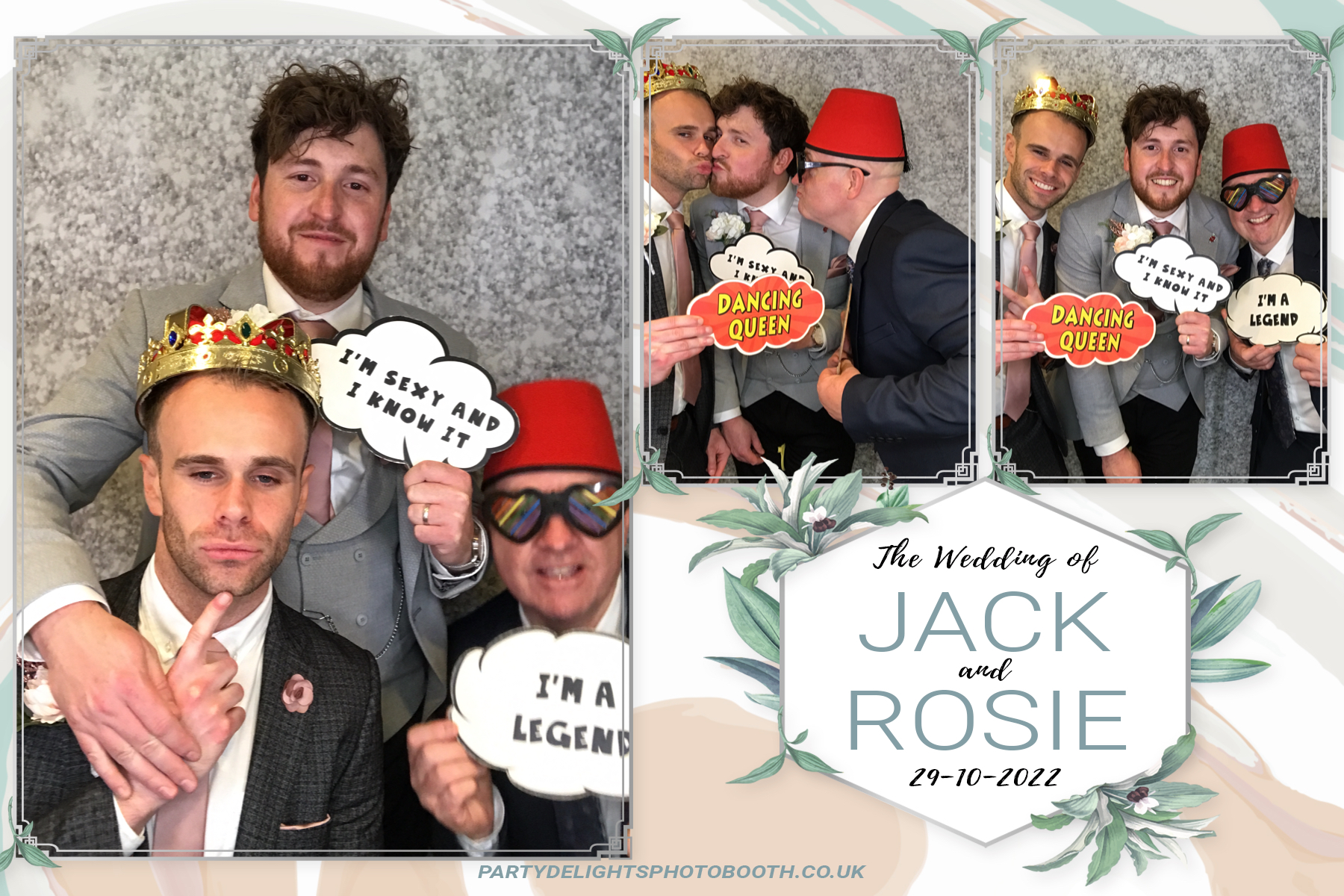 Jack and Rosie's Wedding | View more photos from the event at gallery.partydelightsphotobooth.co.uk/u/PartyDelightsPhotoBooth/Jack-and-Rosies-Wedding