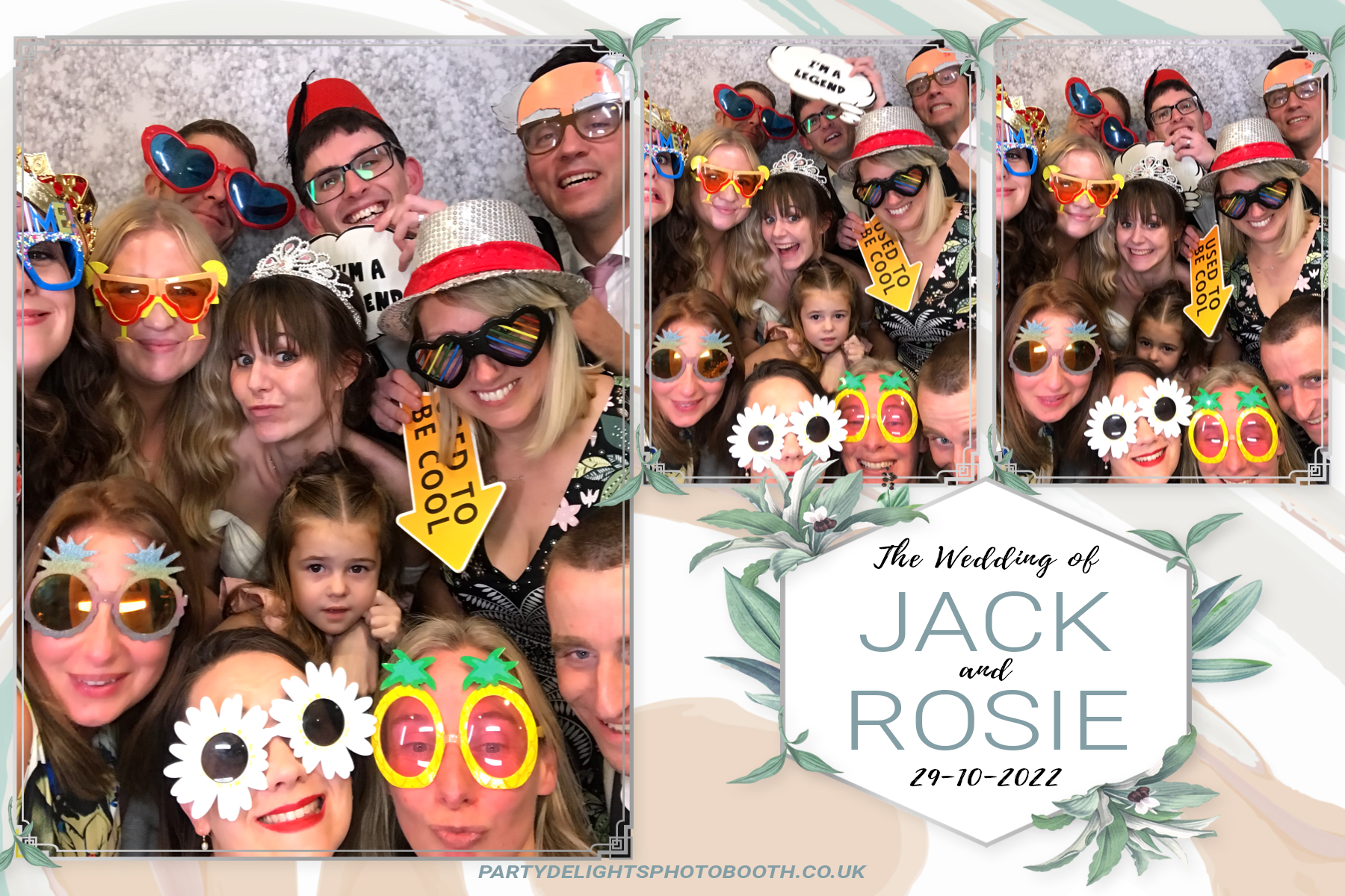 Jack and Rosie's Wedding | View more photos from the event at gallery.partydelightsphotobooth.co.uk/u/PartyDelightsPhotoBooth/Jack-and-Rosies-Wedding