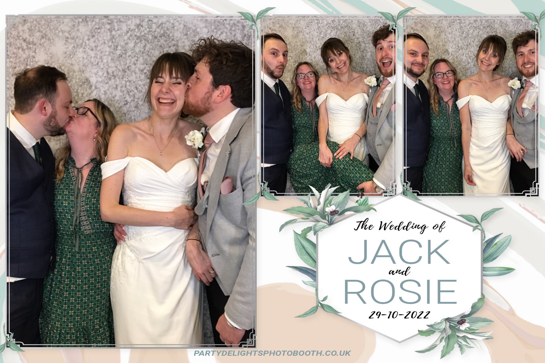 Jack and Rosie's Wedding | View more photos from the event at gallery.partydelightsphotobooth.co.uk/u/PartyDelightsPhotoBooth/Jack-and-Rosies-Wedding