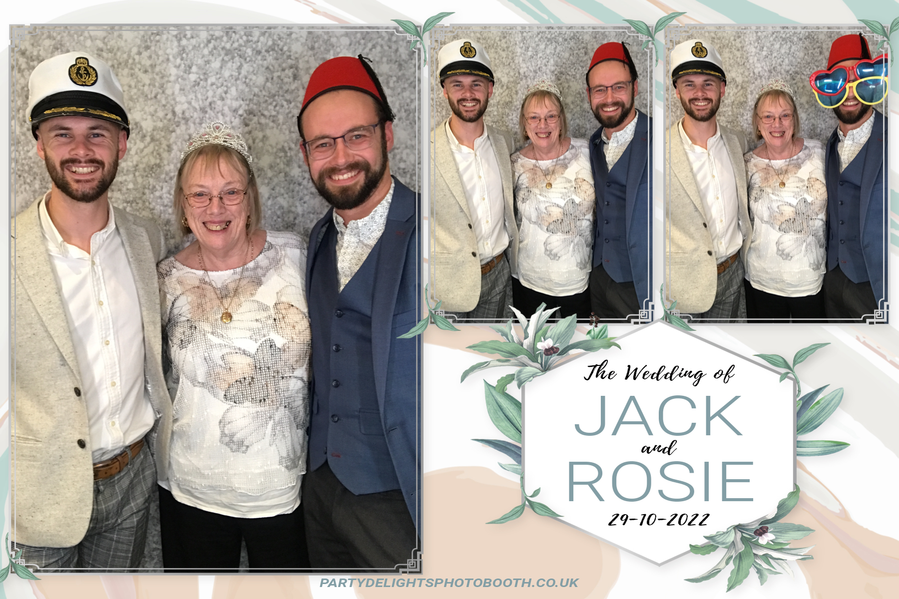 Jack and Rosie's Wedding | View more photos from the event at gallery.partydelightsphotobooth.co.uk/u/PartyDelightsPhotoBooth/Jack-and-Rosies-Wedding