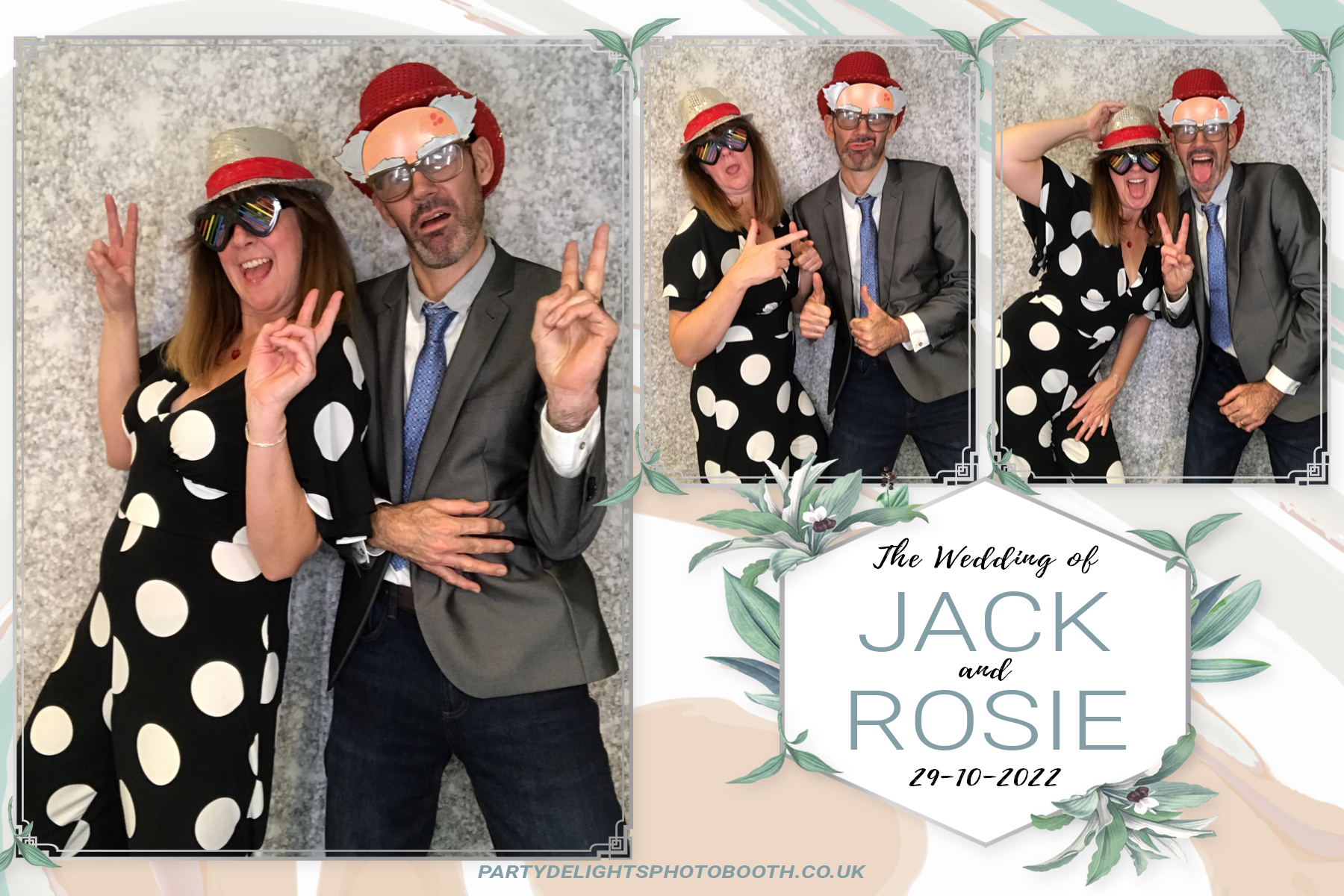 Jack and Rosie's Wedding | View more photos from the event at gallery.partydelightsphotobooth.co.uk/u/PartyDelightsPhotoBooth/Jack-and-Rosies-Wedding