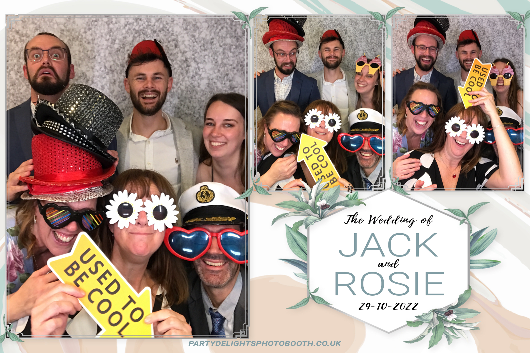 Jack and Rosie's Wedding | View more photos from the event at gallery.partydelightsphotobooth.co.uk/u/PartyDelightsPhotoBooth/Jack-and-Rosies-Wedding