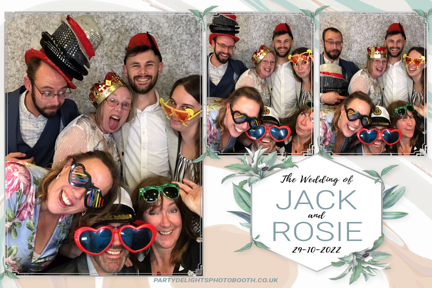 Jack and Rosie's Wedding | View more photos from the event at gallery.partydelightsphotobooth.co.uk/u/PartyDelightsPhotoBooth/Jack-and-Rosies-Wedding