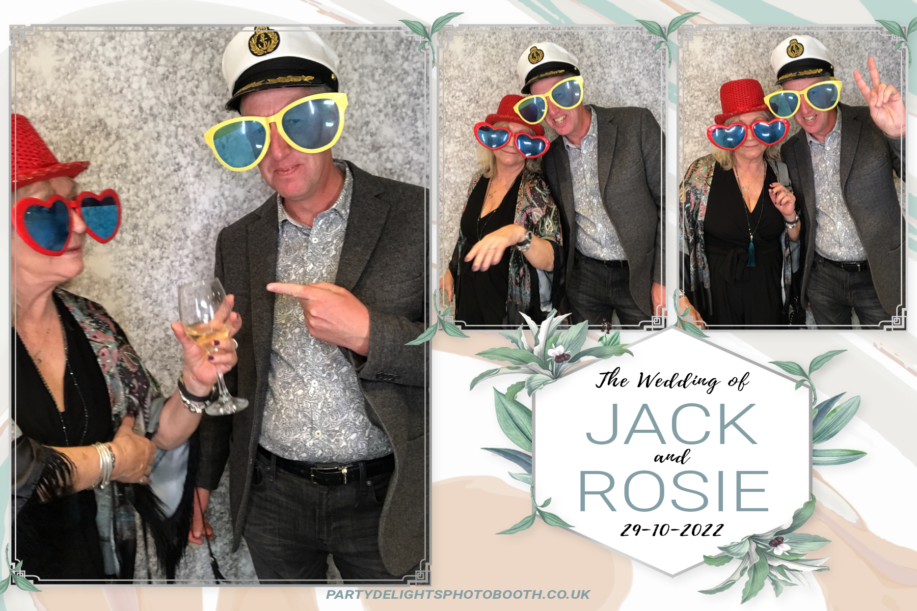 Jack and Rosie's Wedding | View more photos from the event at gallery.partydelightsphotobooth.co.uk/u/PartyDelightsPhotoBooth/Jack-and-Rosies-Wedding