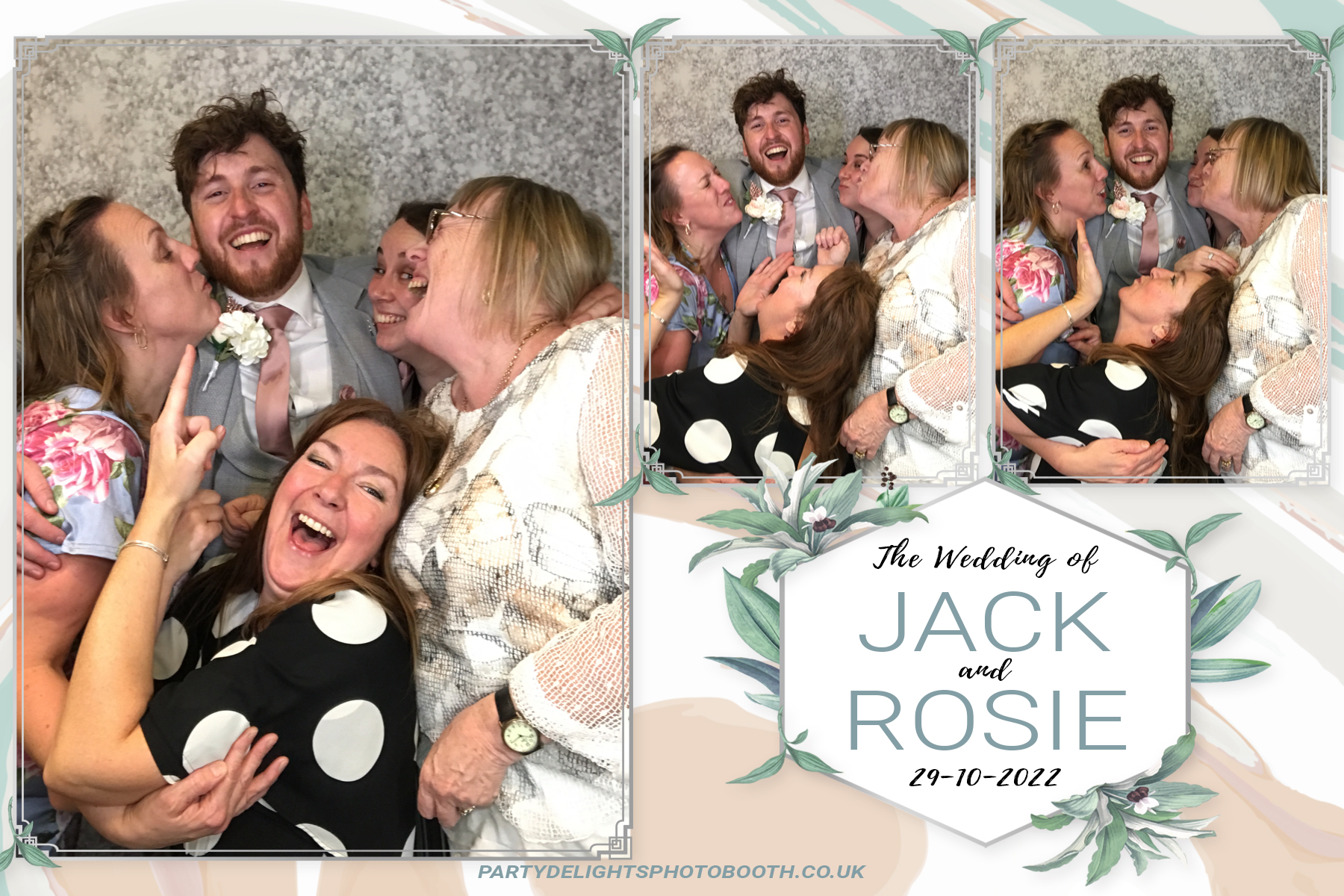 Jack and Rosie's Wedding | View more photos from the event at gallery.partydelightsphotobooth.co.uk/u/PartyDelightsPhotoBooth/Jack-and-Rosies-Wedding
