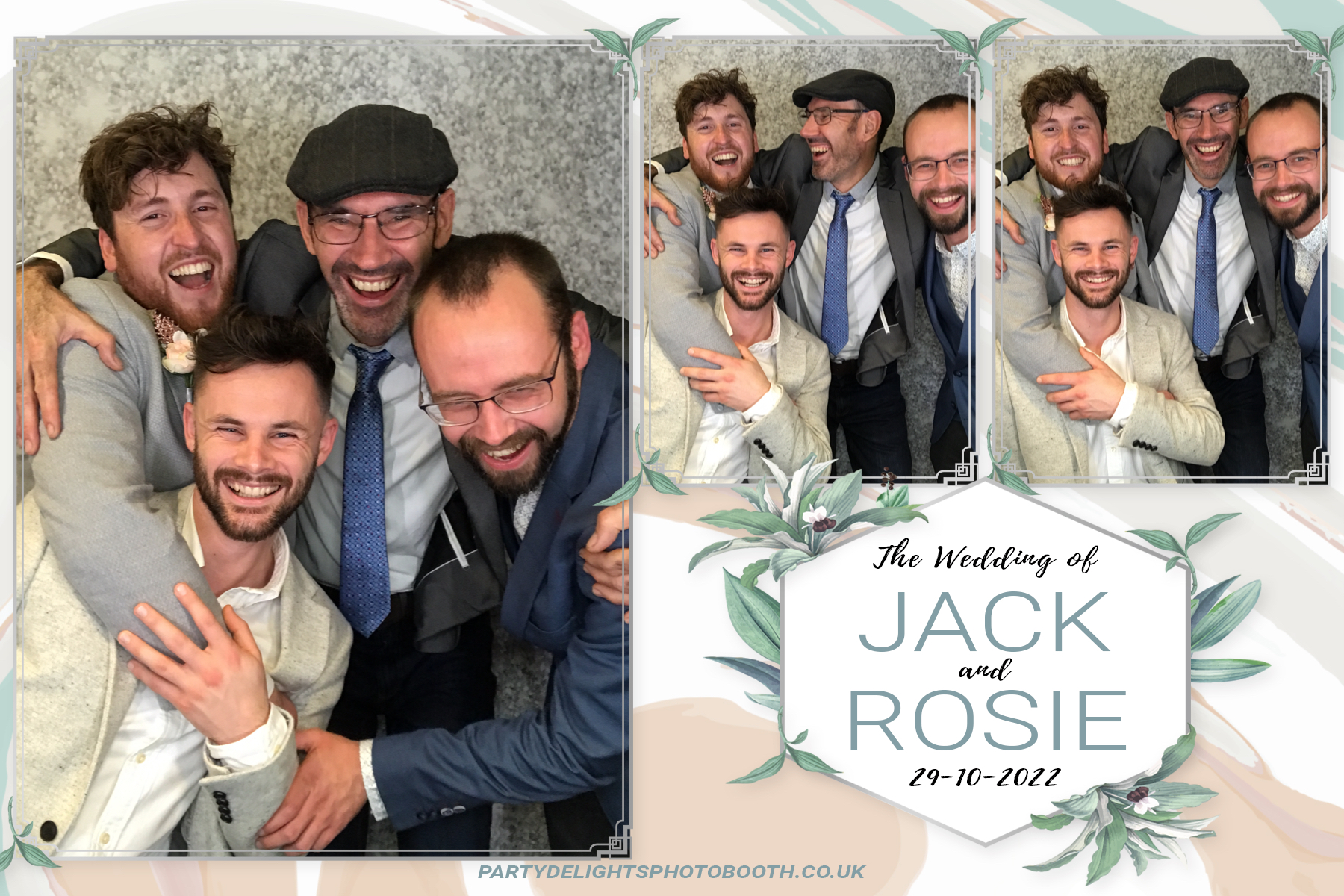 Jack and Rosie's Wedding | View more photos from the event at gallery.partydelightsphotobooth.co.uk/u/PartyDelightsPhotoBooth/Jack-and-Rosies-Wedding