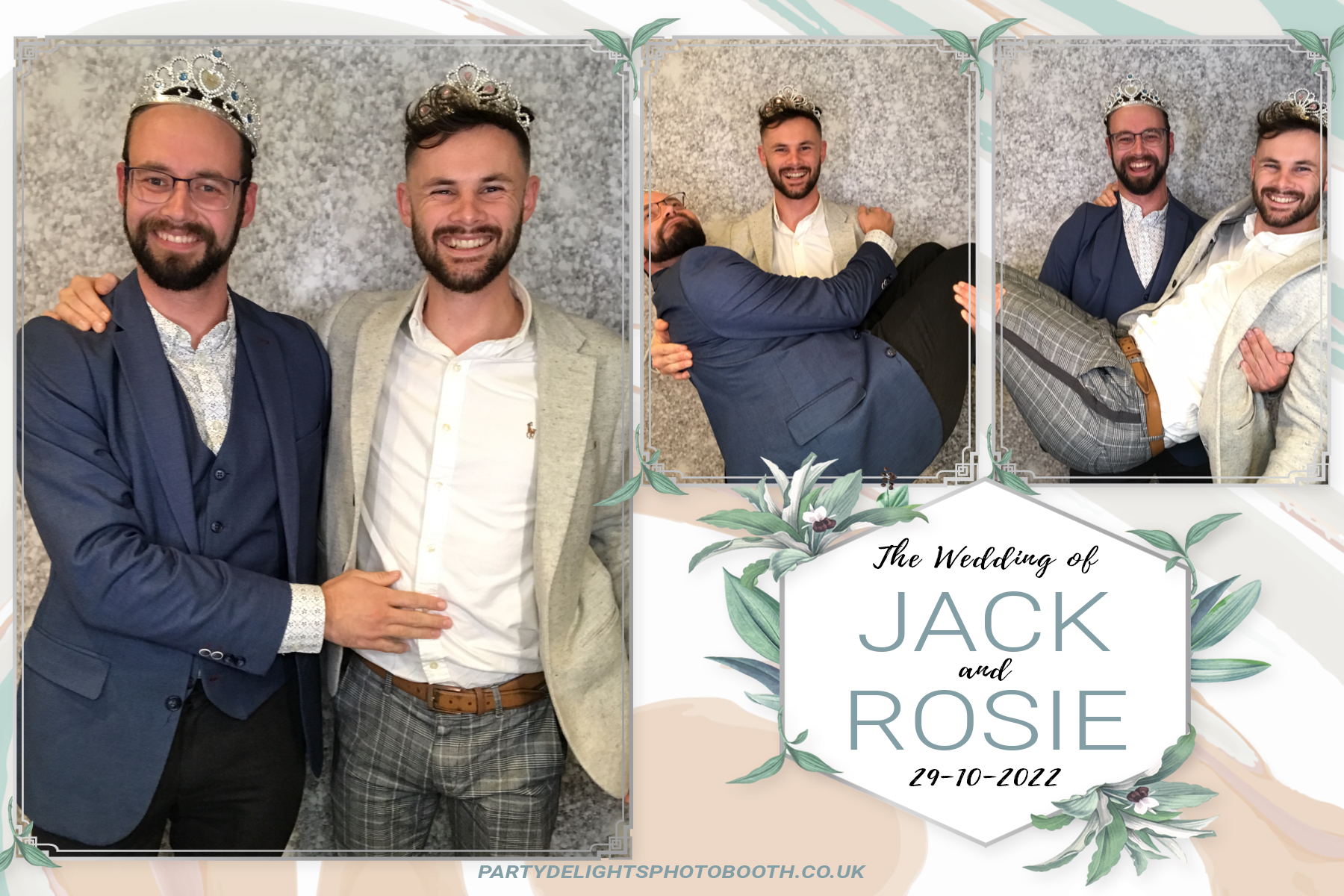 Jack and Rosie's Wedding | View more photos from the event at gallery.partydelightsphotobooth.co.uk/u/PartyDelightsPhotoBooth/Jack-and-Rosies-Wedding