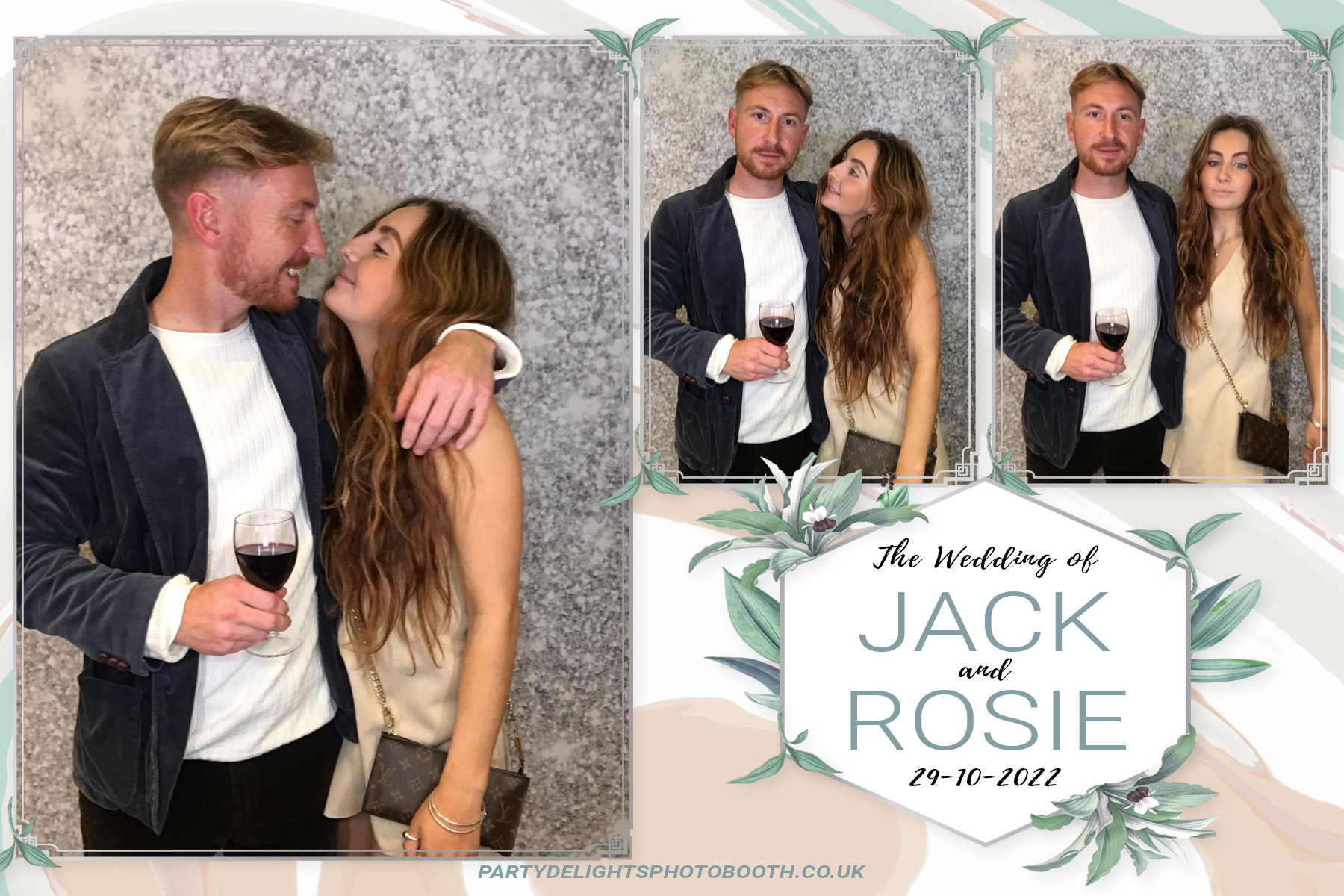 Jack and Rosie's Wedding | View more photos from the event at gallery.partydelightsphotobooth.co.uk/u/PartyDelightsPhotoBooth/Jack-and-Rosies-Wedding