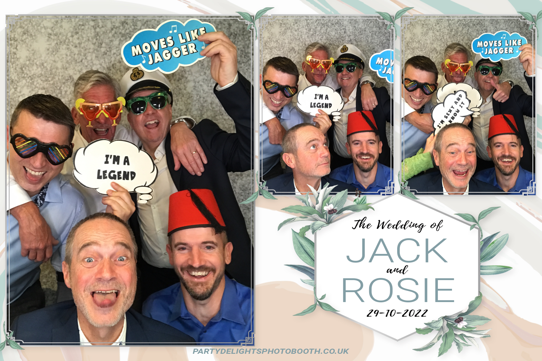 Jack and Rosie's Wedding | View more photos from the event at gallery.partydelightsphotobooth.co.uk/u/PartyDelightsPhotoBooth/Jack-and-Rosies-Wedding