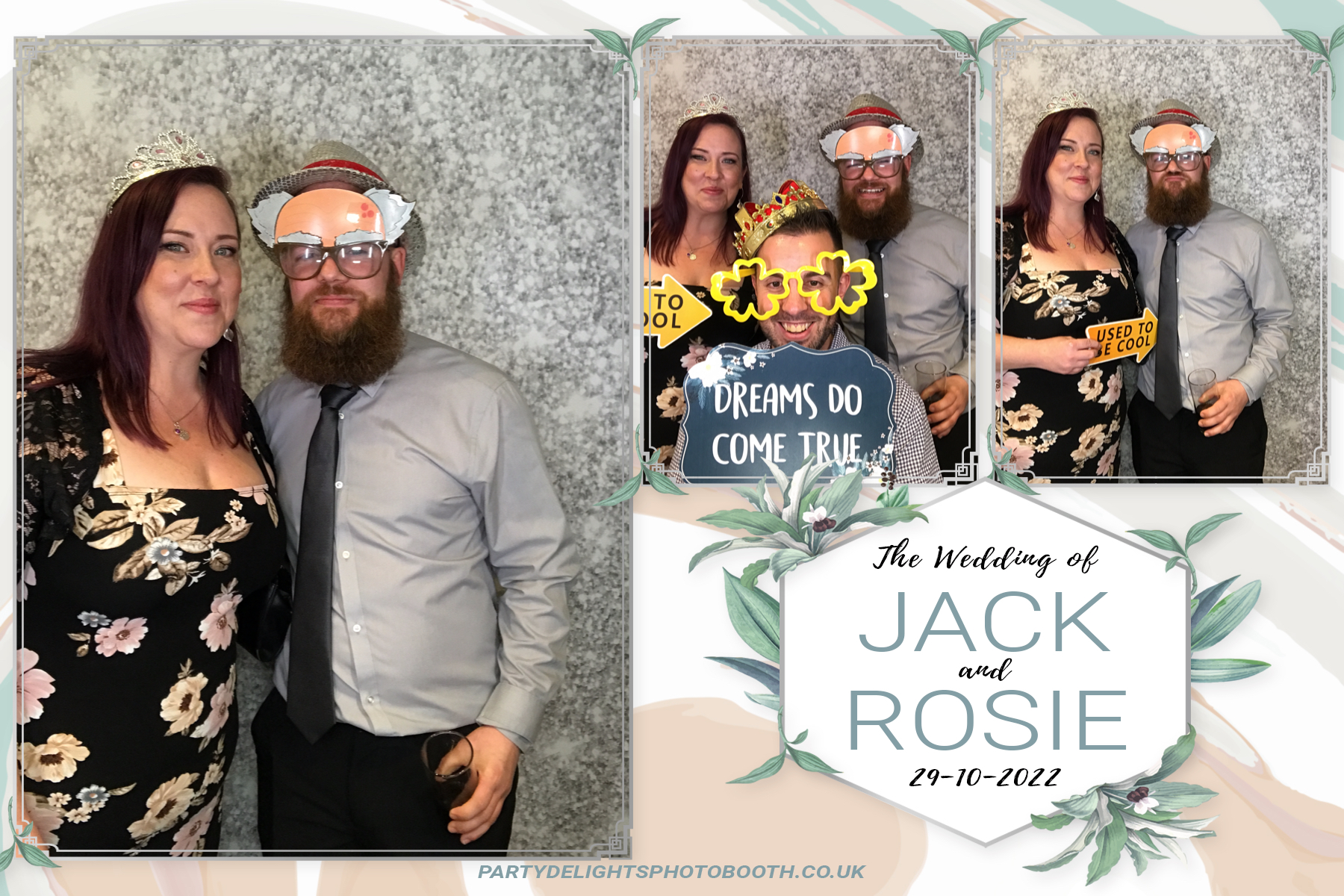 Jack and Rosie's Wedding | View more photos from the event at gallery.partydelightsphotobooth.co.uk/u/PartyDelightsPhotoBooth/Jack-and-Rosies-Wedding