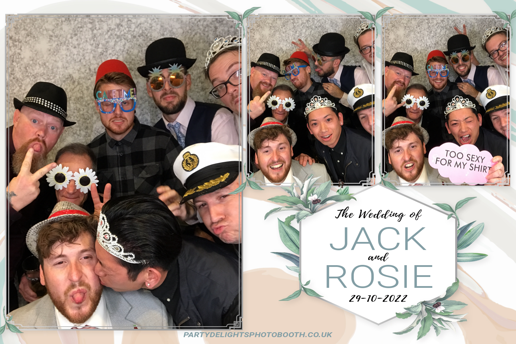 Jack and Rosie's Wedding | View more photos from the event at gallery.partydelightsphotobooth.co.uk/u/PartyDelightsPhotoBooth/Jack-and-Rosies-Wedding