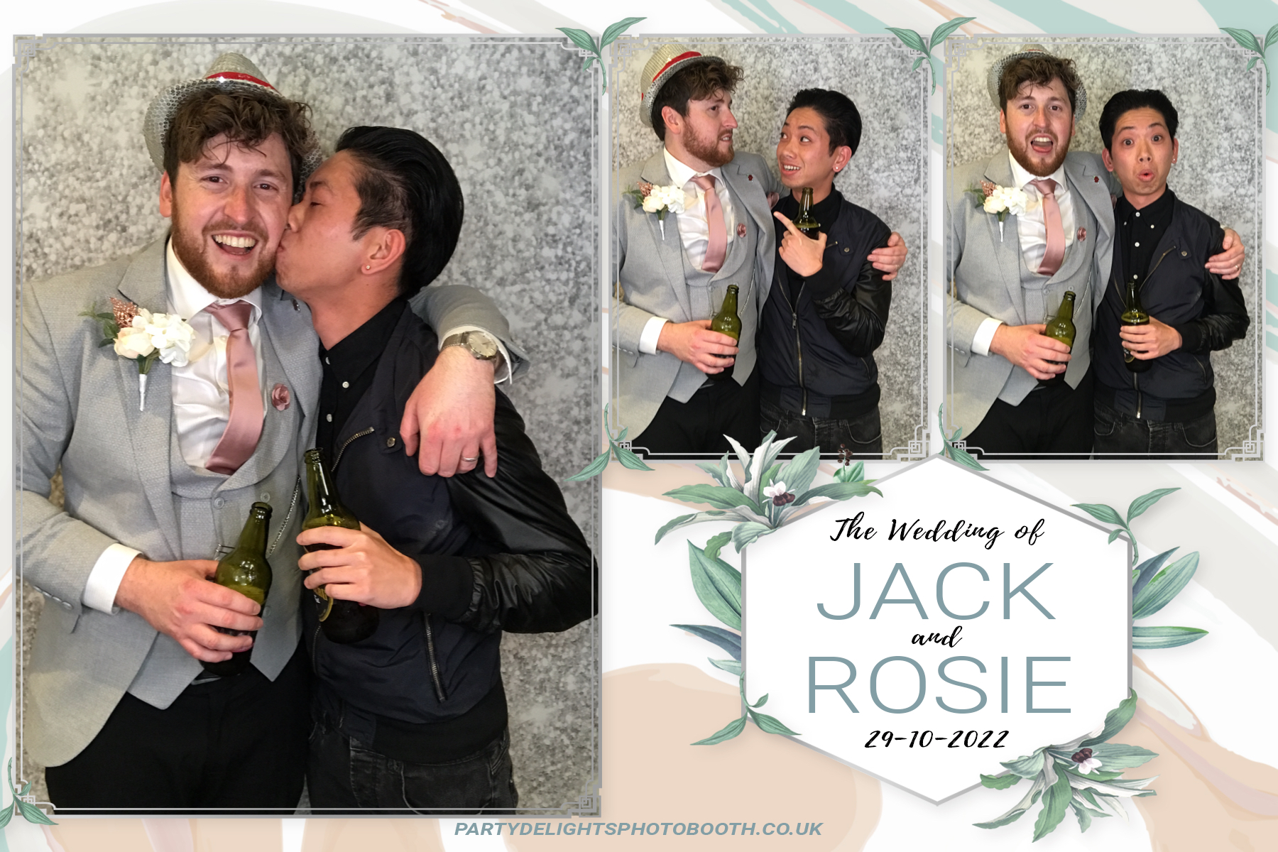 Jack and Rosie's Wedding | View more photos from the event at gallery.partydelightsphotobooth.co.uk/u/PartyDelightsPhotoBooth/Jack-and-Rosies-Wedding