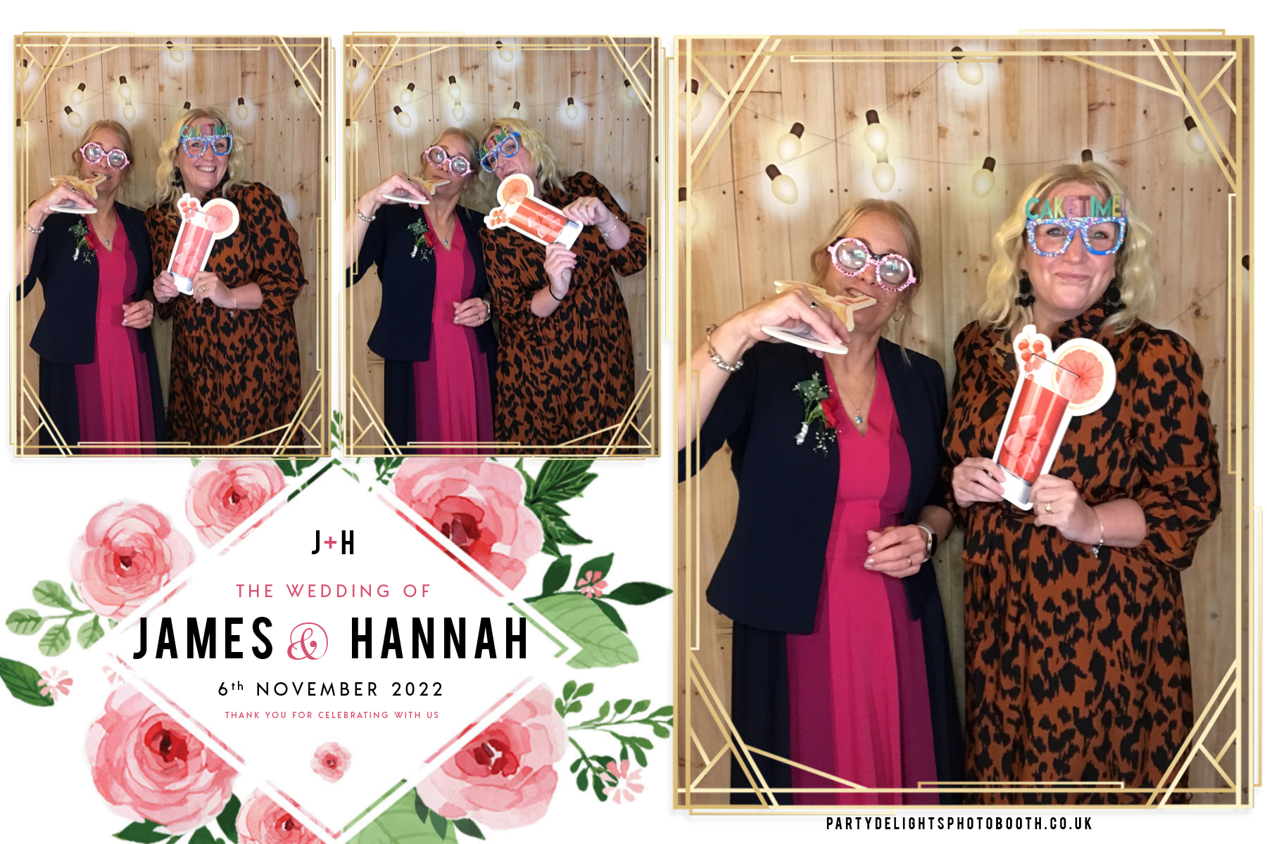 James and Hannah's wedding | View more photos from the event at gallery.partydelightsphotobooth.co.uk/u/PartyDelightsPhotoBooth/James-and-Hannahs-wedding