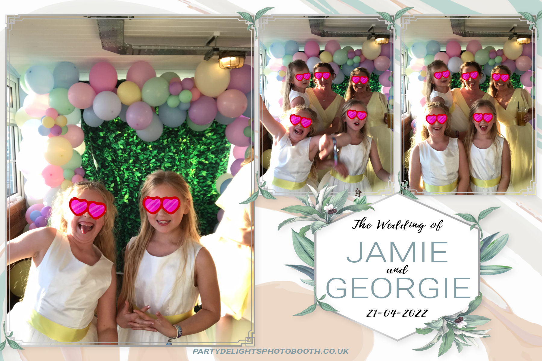 Jamie and Georgie's wedding | View more photos from the event at gallery.partydelightsphotobooth.co.uk/u/PartyDelightsPhotoBooth/Jamie-and-Georgies-wedding