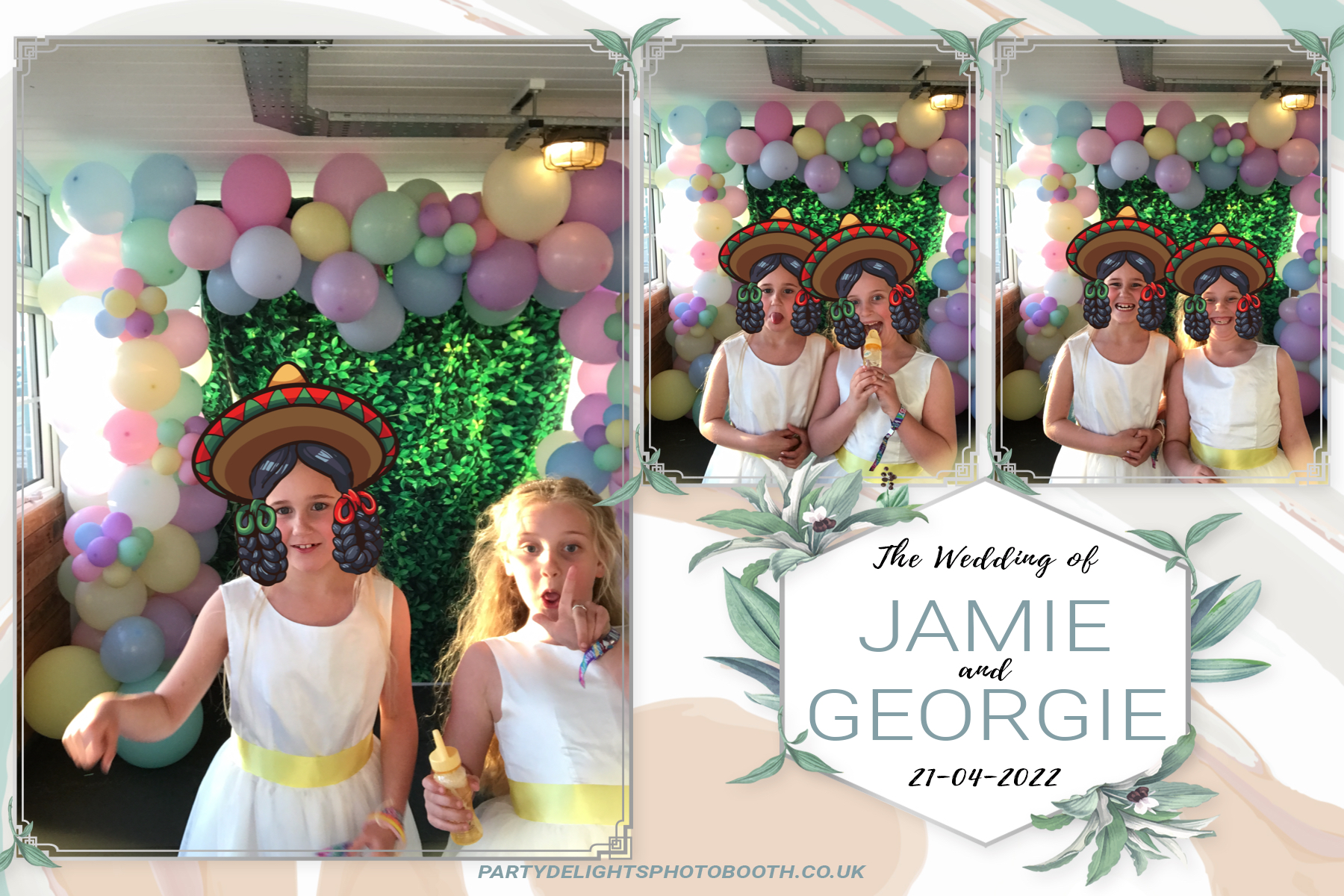 Jamie and Georgie's wedding | View more photos from the event at gallery.partydelightsphotobooth.co.uk/u/PartyDelightsPhotoBooth/Jamie-and-Georgies-wedding
