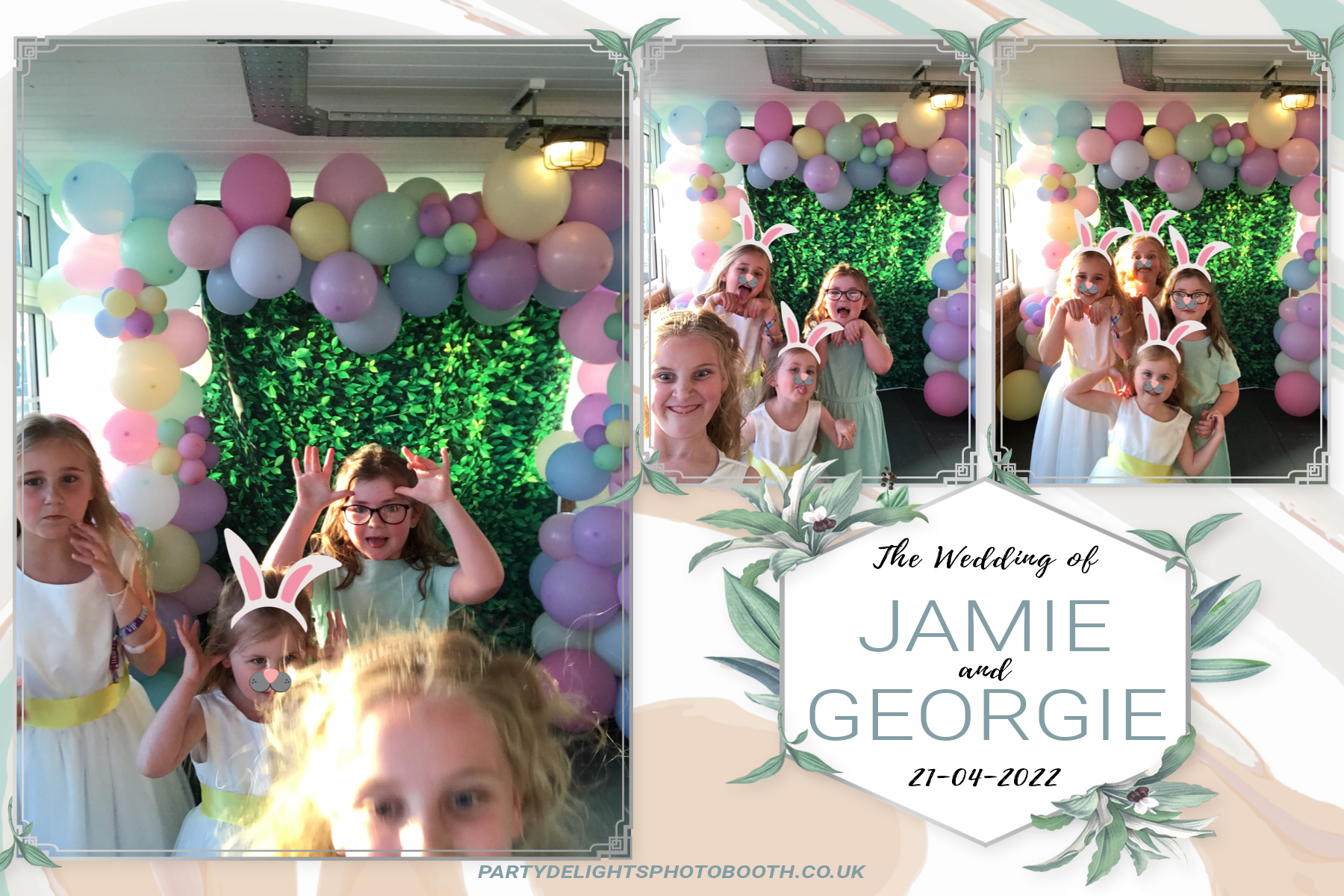 Jamie and Georgie's wedding | View more photos from the event at gallery.partydelightsphotobooth.co.uk/u/PartyDelightsPhotoBooth/Jamie-and-Georgies-wedding