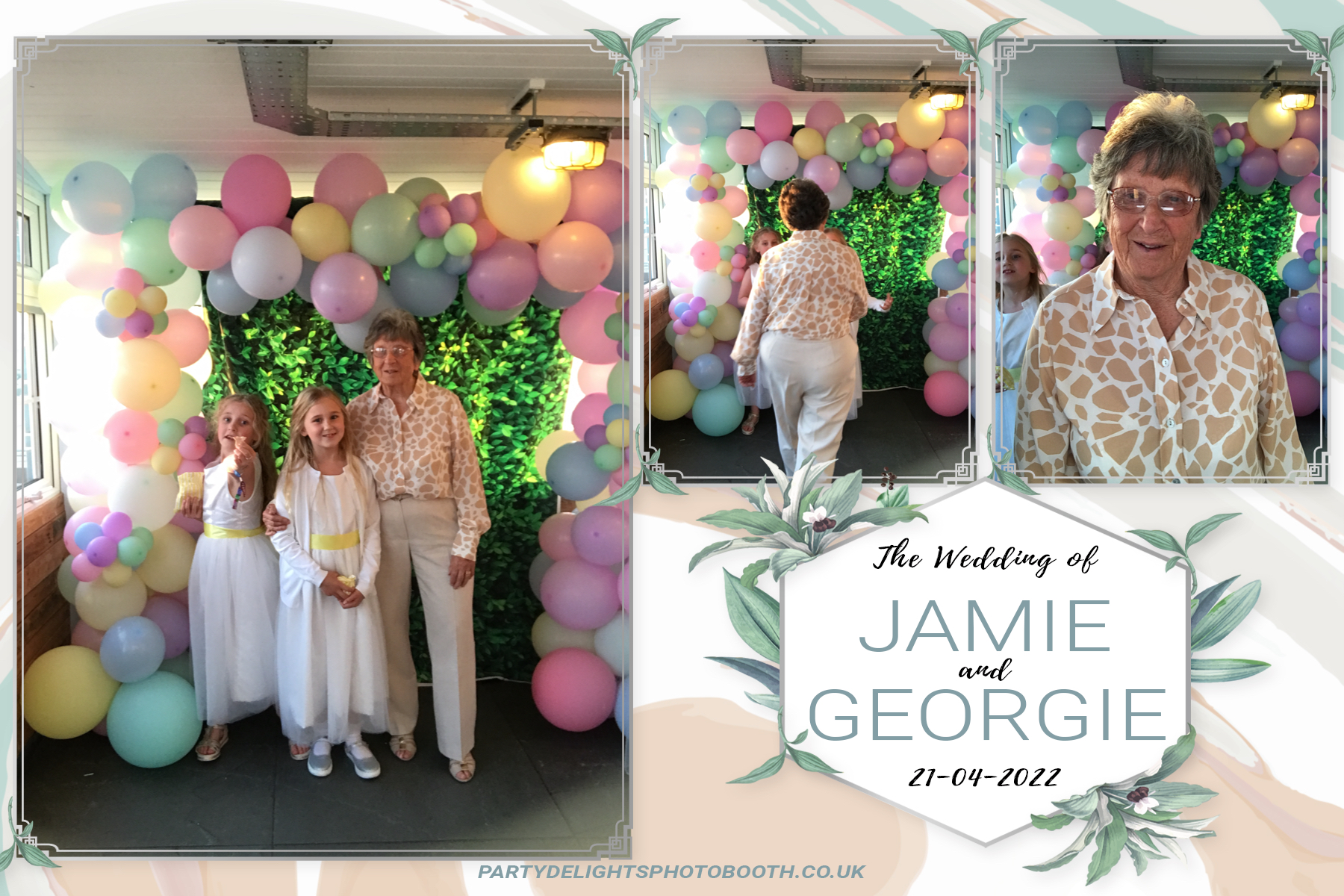 Jamie and Georgie's wedding | View more photos from the event at gallery.partydelightsphotobooth.co.uk/u/PartyDelightsPhotoBooth/Jamie-and-Georgies-wedding