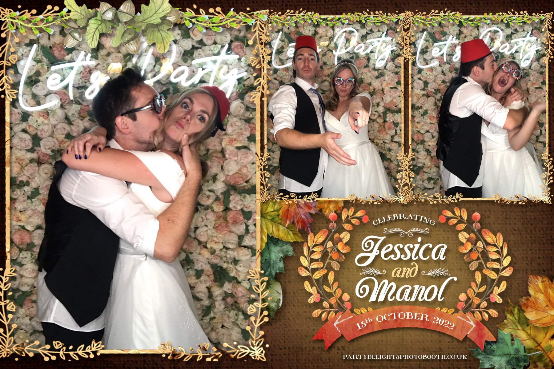 Jessica and Manol’s wedding | View more photos from the event at gallery.partydelightsphotobooth.co.uk/u/PartyDelightsPhotoBooth/Jessica-and-Manol’s-wedding