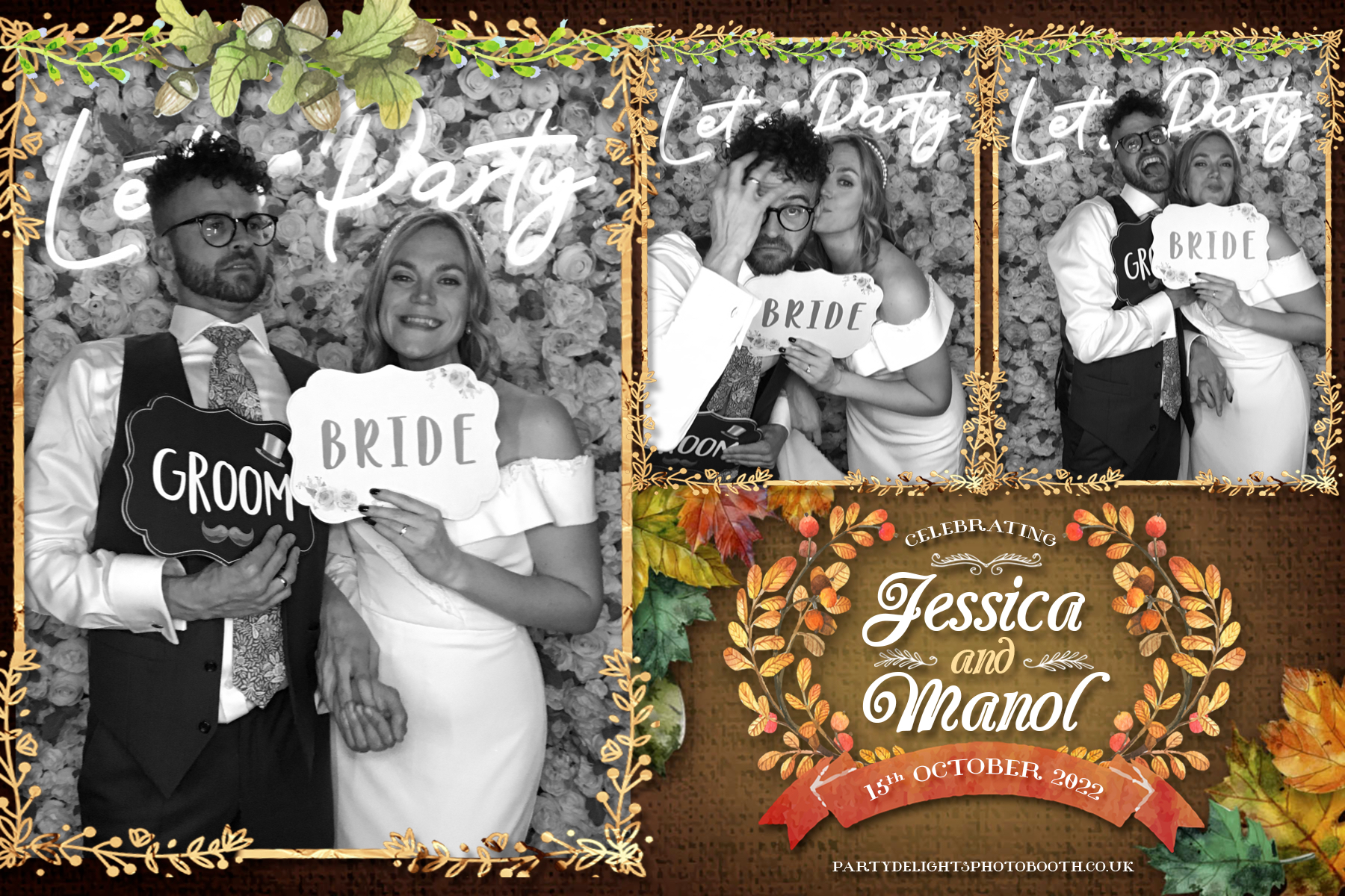 Jessica and Manol’s wedding | View more photos from the event at gallery.partydelightsphotobooth.co.uk/u/PartyDelightsPhotoBooth/Jessica-and-Manol’s-wedding