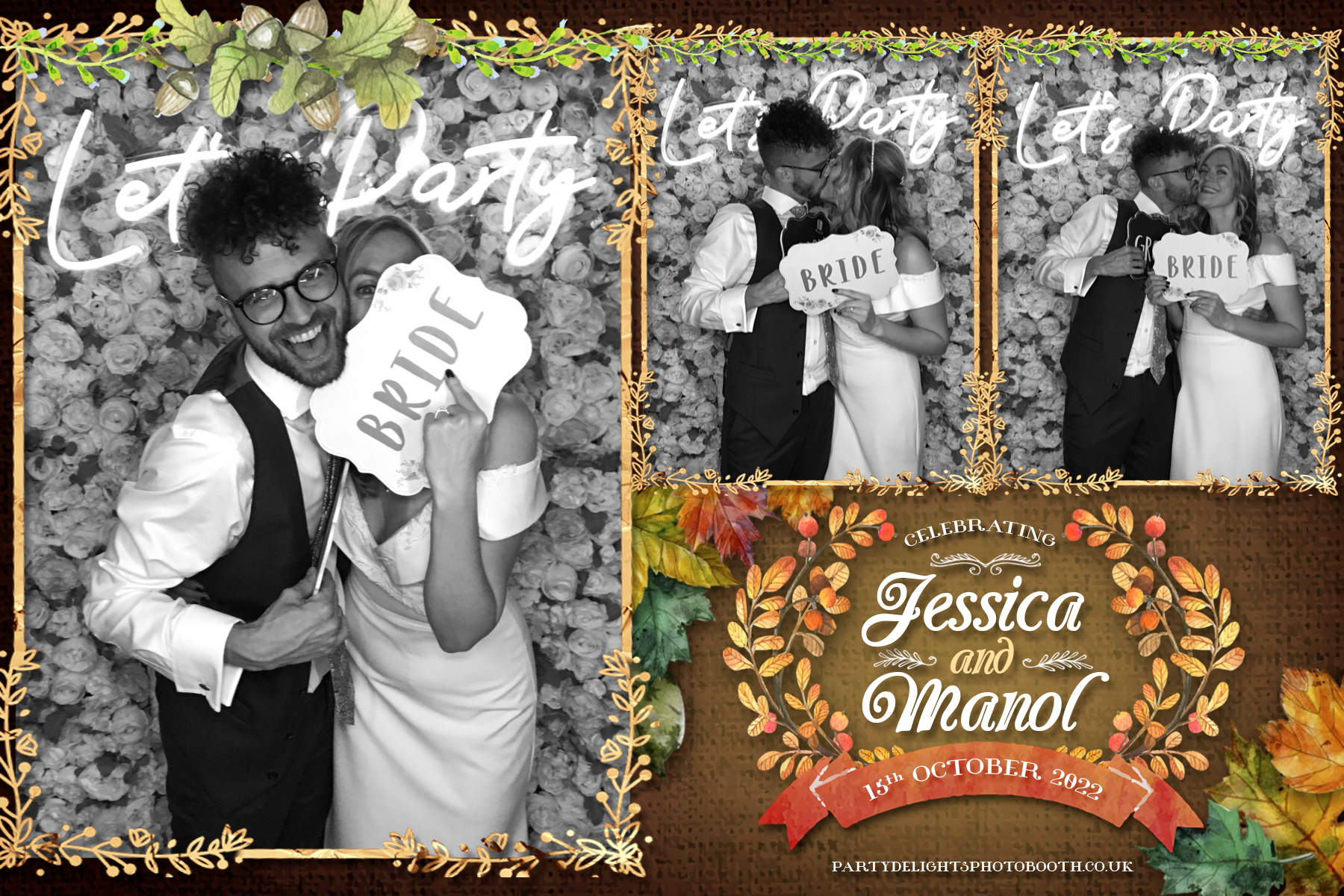 Jessica and Manol’s wedding | View more photos from the event at gallery.partydelightsphotobooth.co.uk/u/PartyDelightsPhotoBooth/Jessica-and-Manol’s-wedding