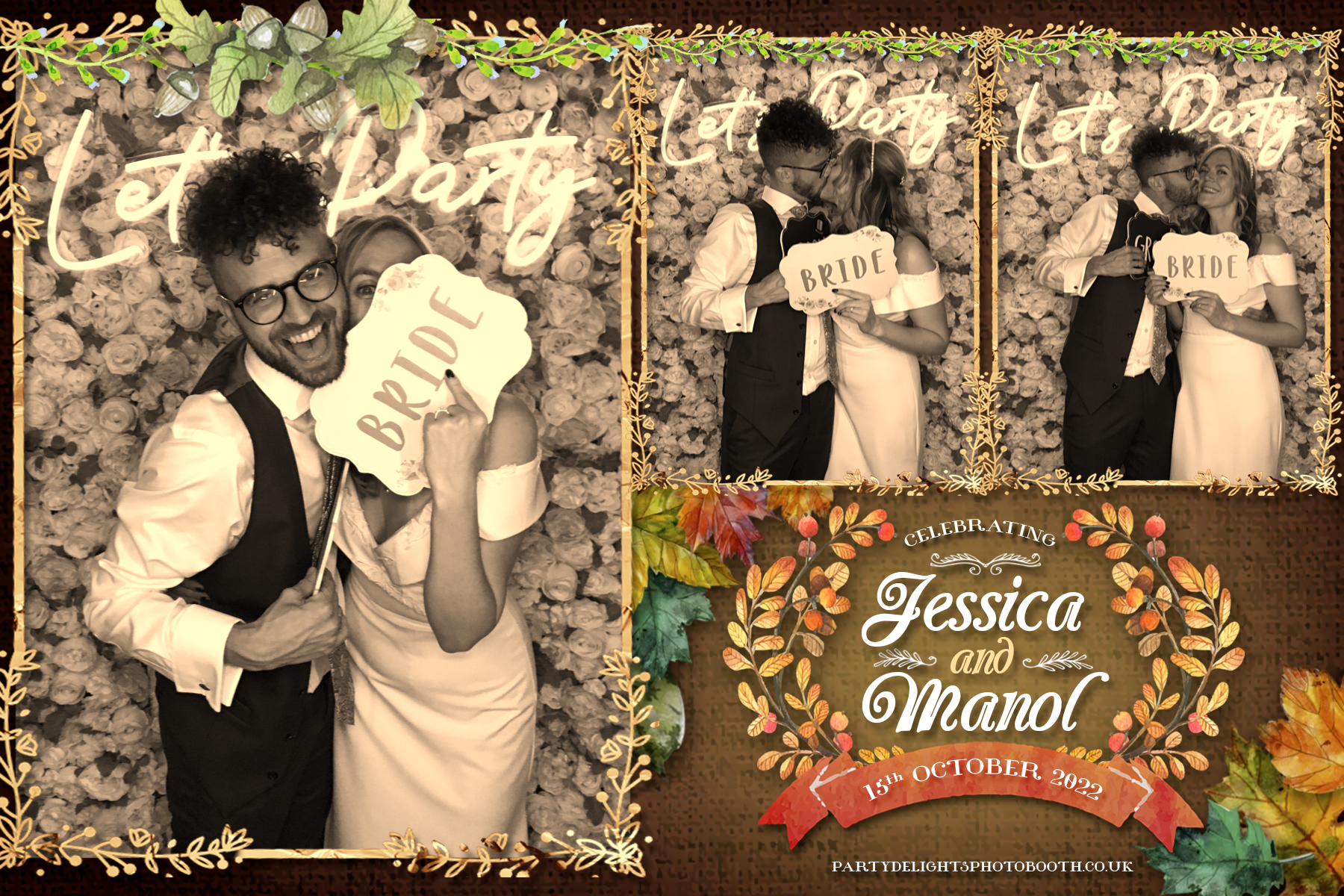 Jessica and Manol’s wedding | View more photos from the event at gallery.partydelightsphotobooth.co.uk/u/PartyDelightsPhotoBooth/Jessica-and-Manol’s-wedding