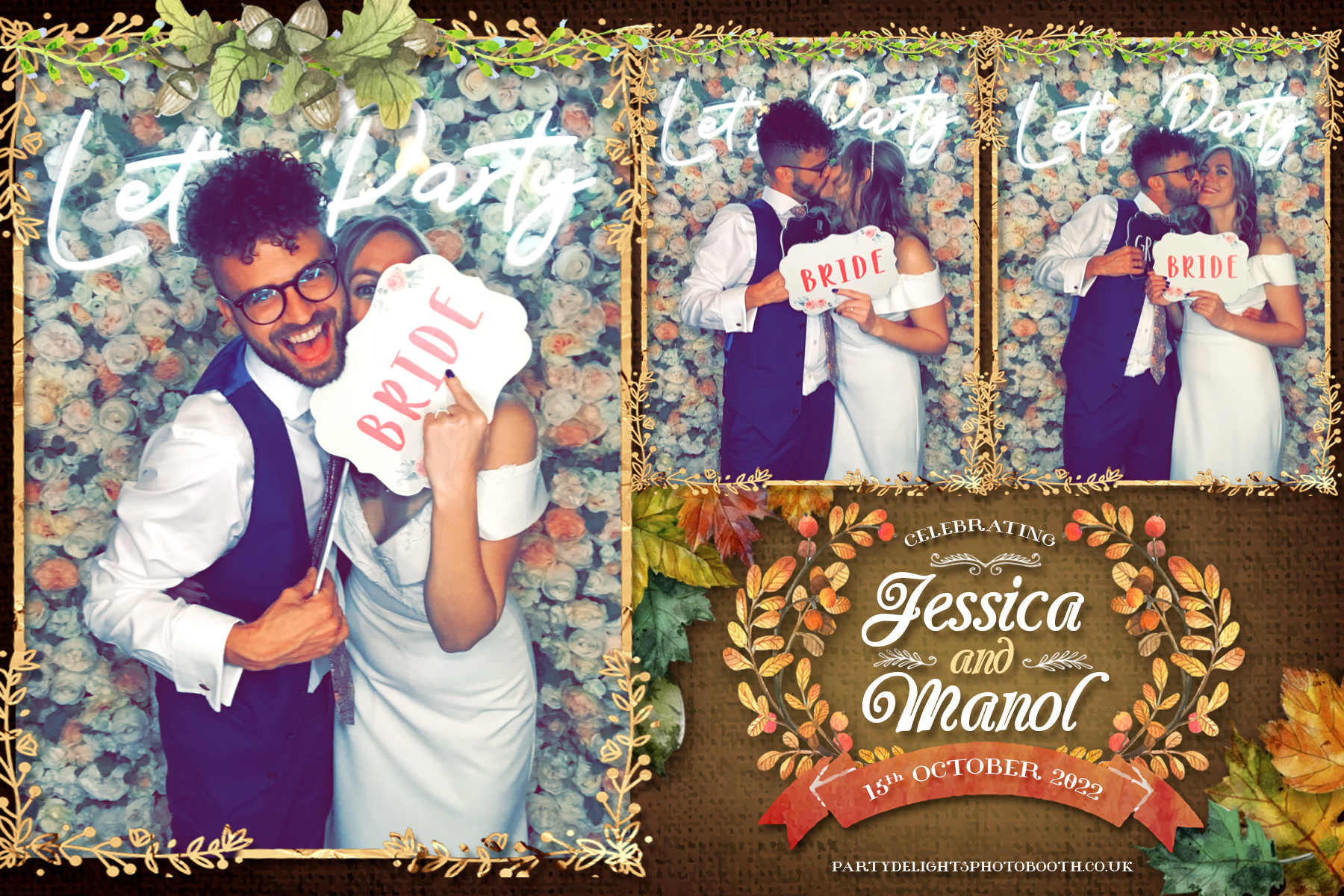 Jessica and Manol’s wedding | View more photos from the event at gallery.partydelightsphotobooth.co.uk/u/PartyDelightsPhotoBooth/Jessica-and-Manol’s-wedding
