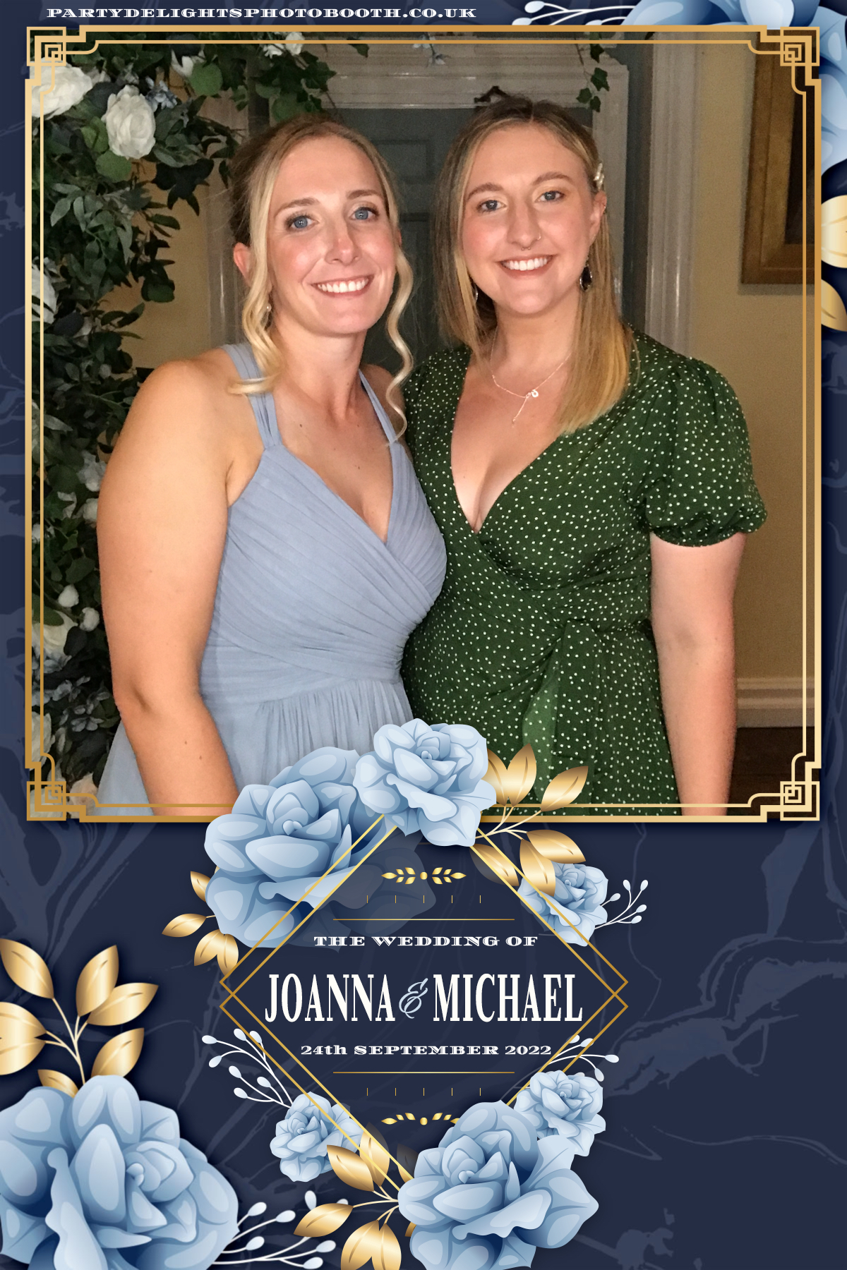 Joanna & Michael's Wedding | View more photos from the event at gallery.partydelightsphotobooth.co.uk/u/PartyDelightsPhotoBooth/Joanna-Michaels-Wedding