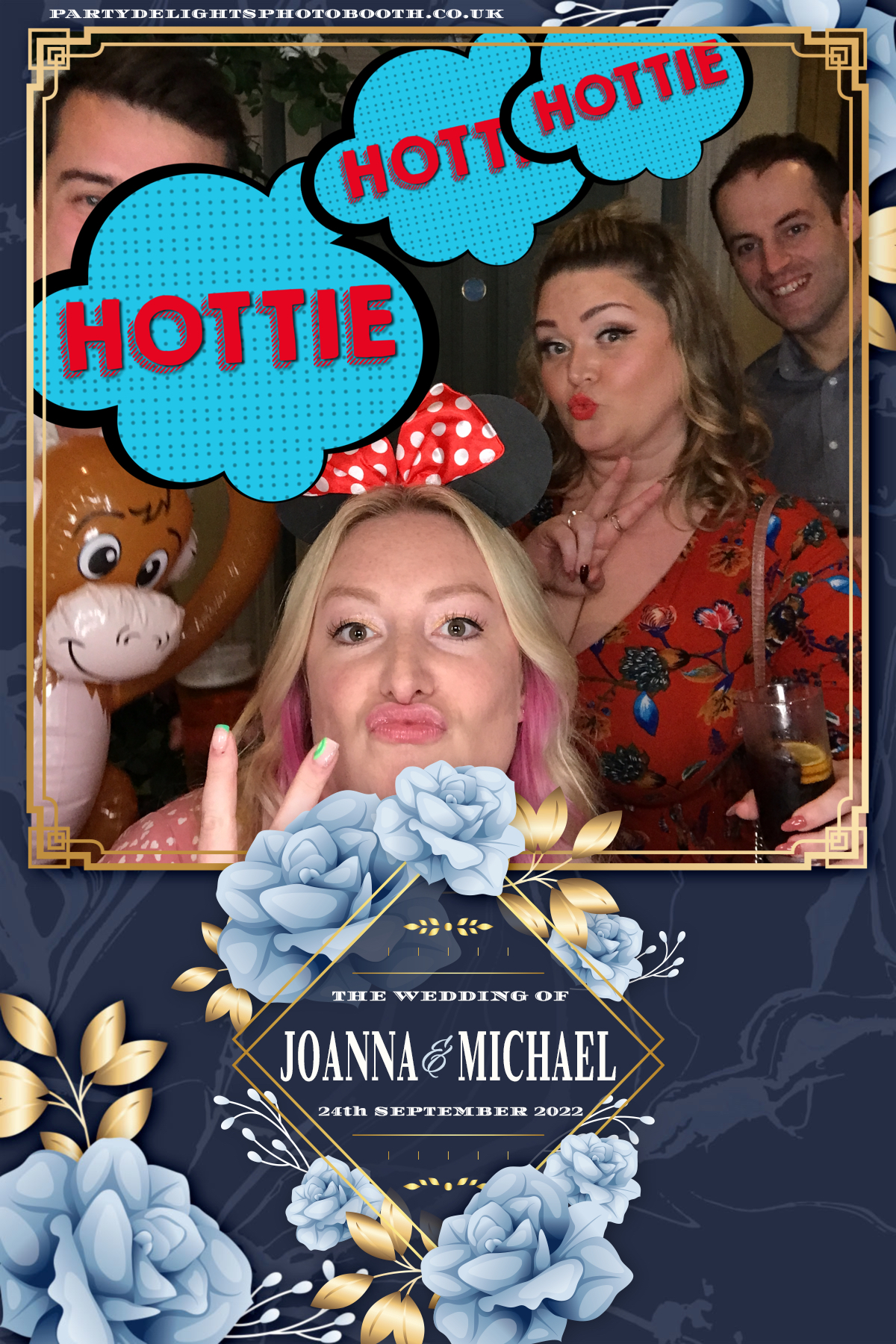 Joanna & Michael's Wedding | View more photos from the event at gallery.partydelightsphotobooth.co.uk/u/PartyDelightsPhotoBooth/Joanna-Michaels-Wedding