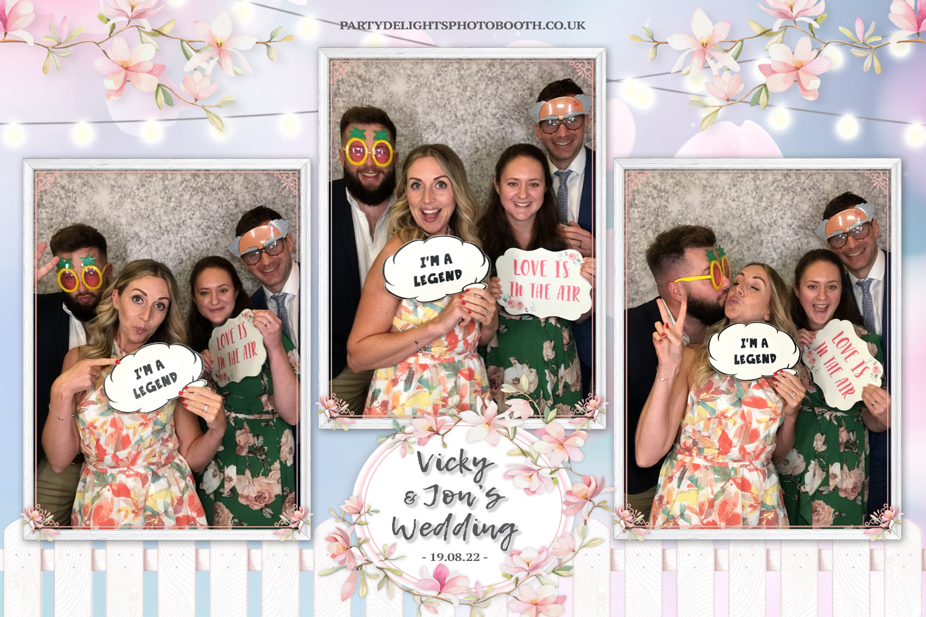Jon and Vicky's Wedding | View more photos from the event at gallery.partydelightsphotobooth.co.uk/u/PartyDelightsPhotoBooth/Jon-and-Vickys-Wedding