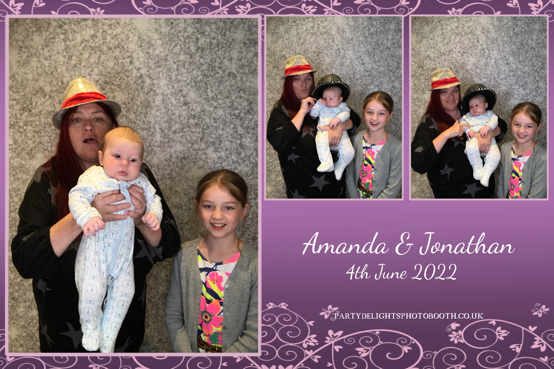 Jonathan and Amanda's wedding | View more photos from the event at gallery.partydelightsphotobooth.co.uk/u/PartyDelightsPhotoBooth/Jonathan-and-Amandas-wedding