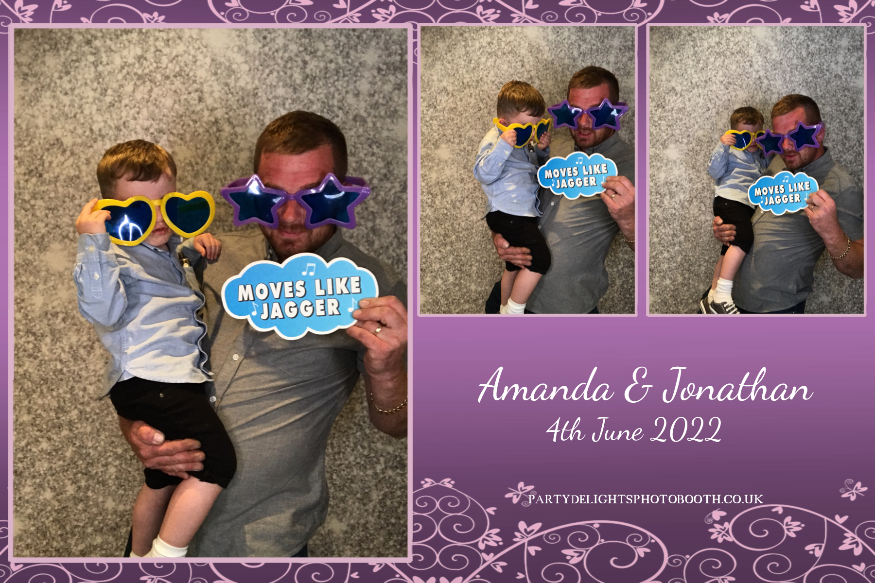 Jonathan and Amanda's wedding | View more photos from the event at gallery.partydelightsphotobooth.co.uk/u/PartyDelightsPhotoBooth/Jonathan-and-Amandas-wedding