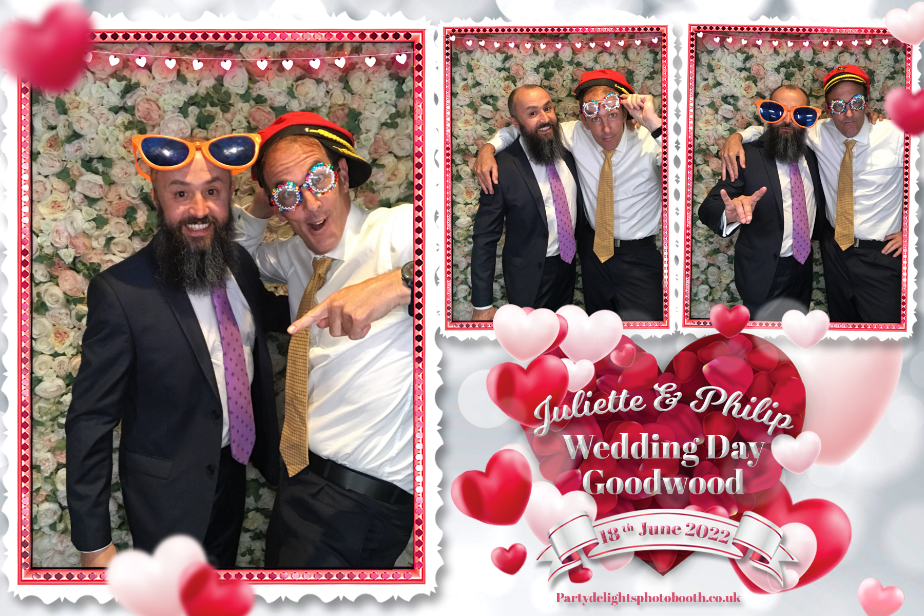 Juliette & Philip's Wedding | View more photos from the event at gallery.partydelightsphotobooth.co.uk/u/PartyDelightsPhotoBooth/Juliette-Philips-Wedding