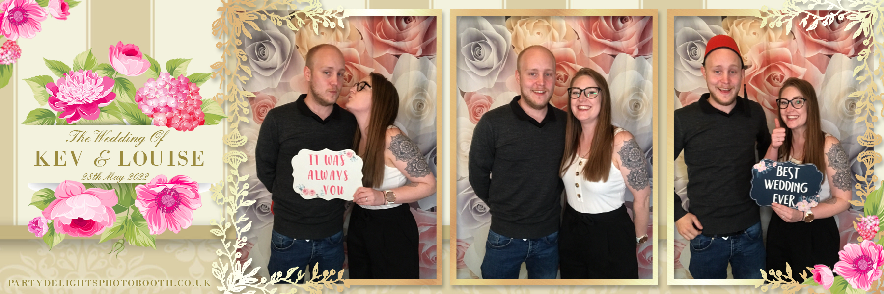 Kevin and Louise’s wedding | View more photos from the event at gallery.partydelightsphotobooth.co.uk/u/PartyDelightsPhotoBooth/Kevin-and-Louise’s-wedding