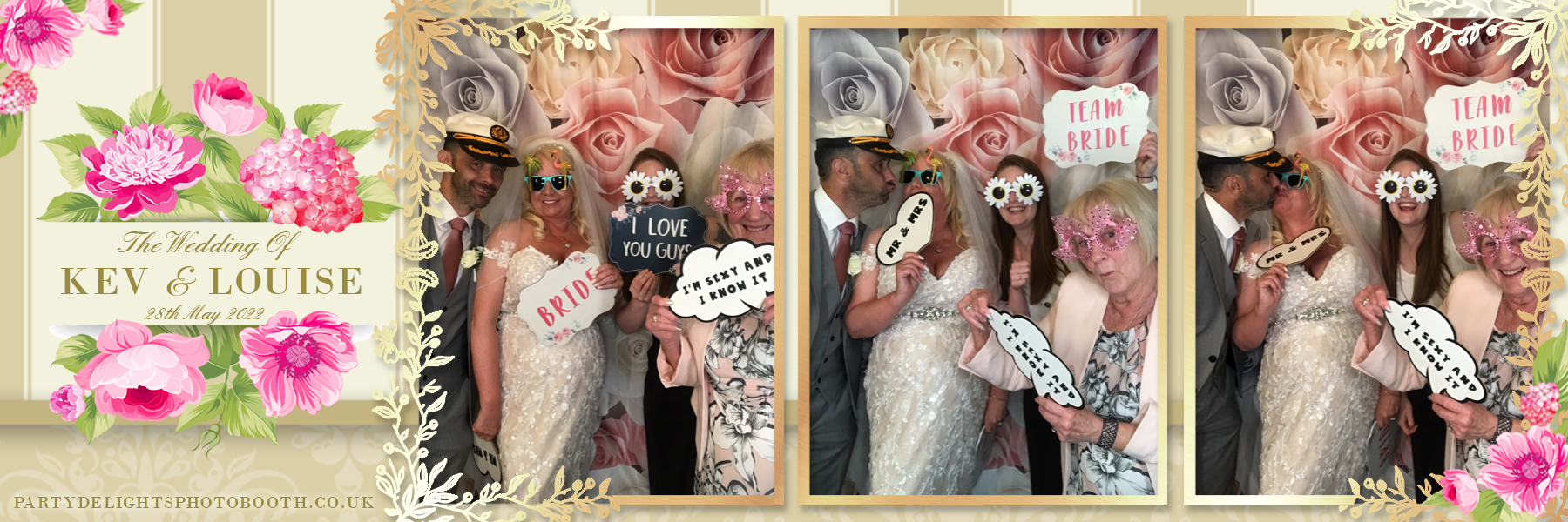 Kevin and Louise’s wedding | View more photos from the event at gallery.partydelightsphotobooth.co.uk/u/PartyDelightsPhotoBooth/Kevin-and-Louise’s-wedding