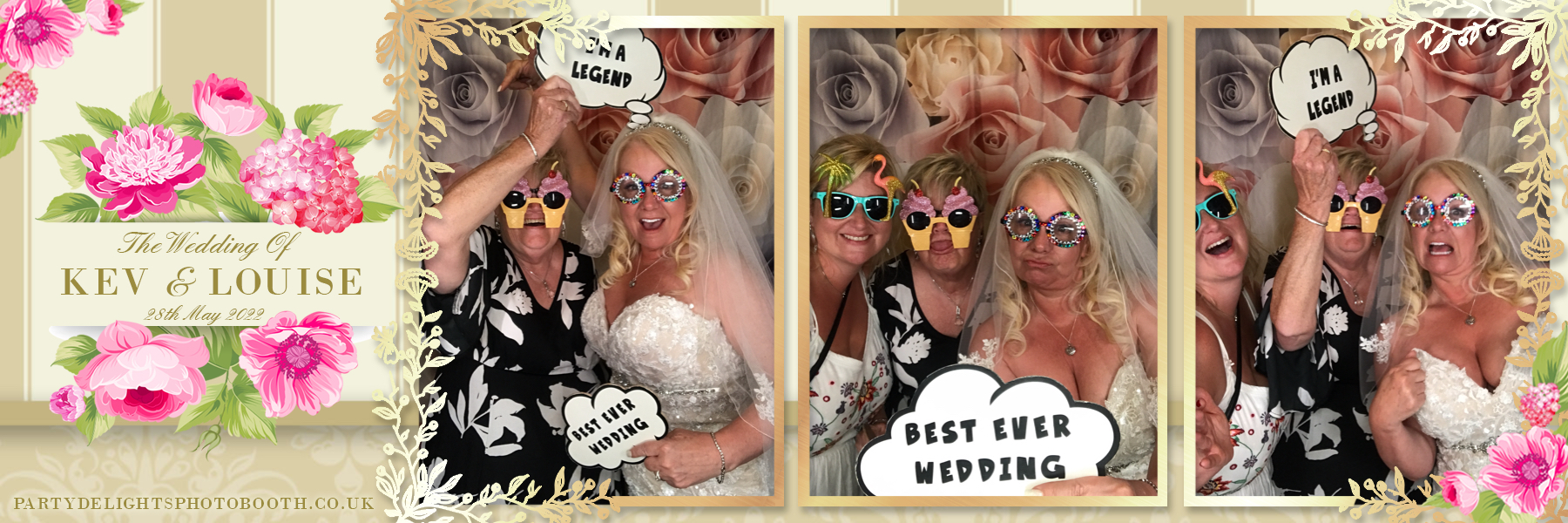 Kevin and Louise’s wedding | View more photos from the event at gallery.partydelightsphotobooth.co.uk/u/PartyDelightsPhotoBooth/Kevin-and-Louise’s-wedding