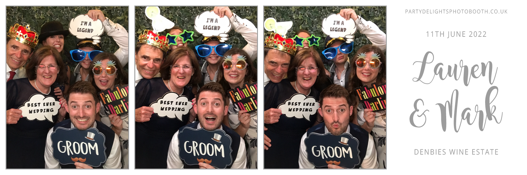 Lauren & Mark's Wedding | View more photos from the event at gallery.partydelightsphotobooth.co.uk/u/PartyDelightsPhotoBooth/Lauren-Marks-Wedding