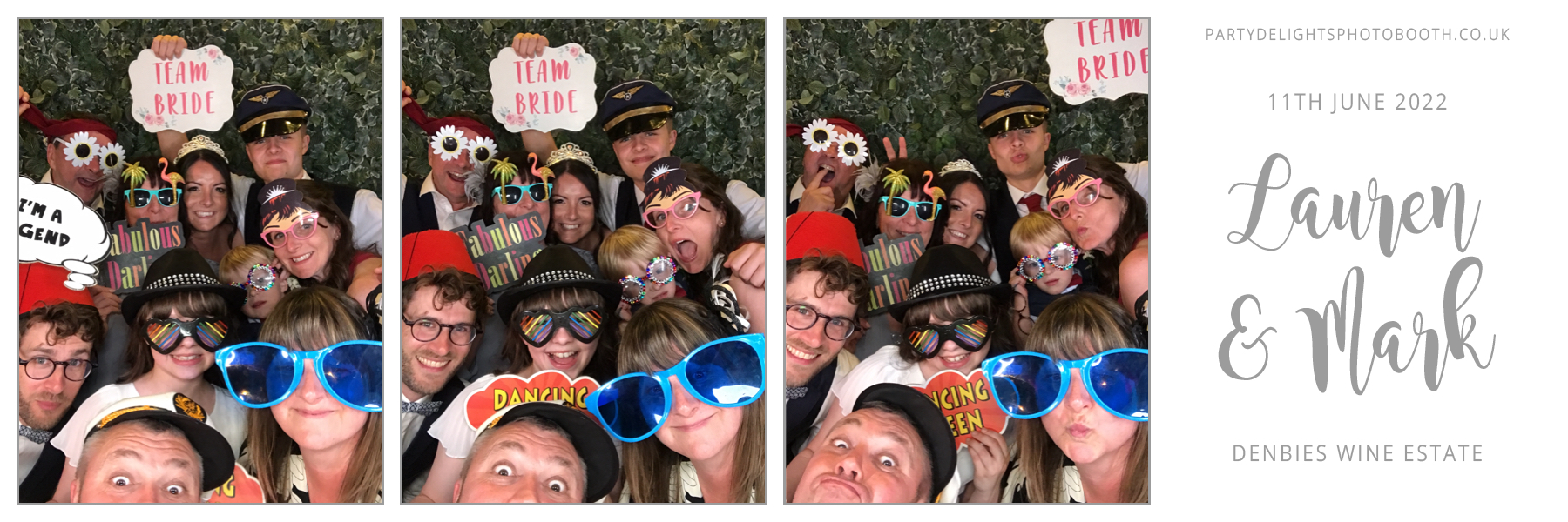 Lauren & Mark's Wedding | View more photos from the event at gallery.partydelightsphotobooth.co.uk/u/PartyDelightsPhotoBooth/Lauren-Marks-Wedding