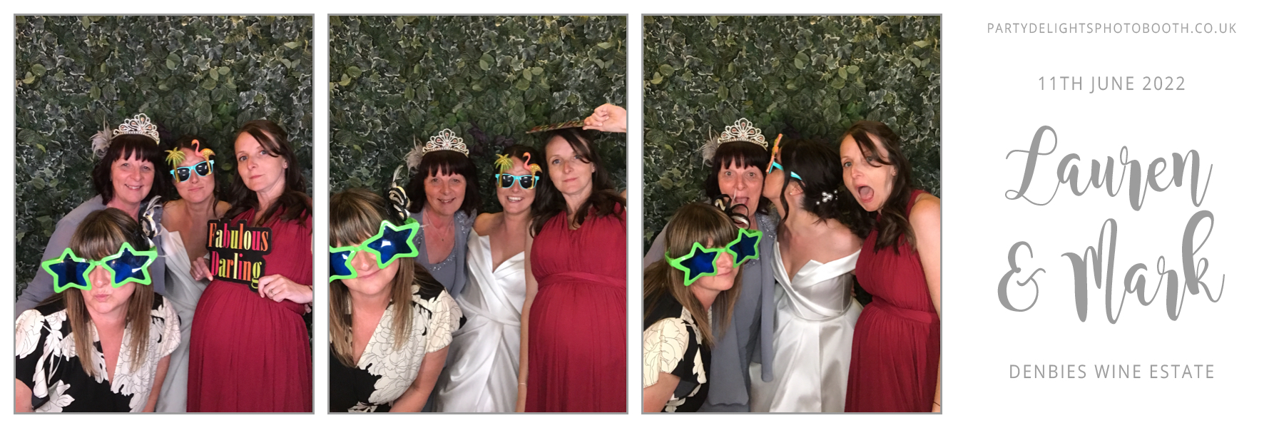 Lauren & Mark's Wedding | View more photos from the event at gallery.partydelightsphotobooth.co.uk/u/PartyDelightsPhotoBooth/Lauren-Marks-Wedding