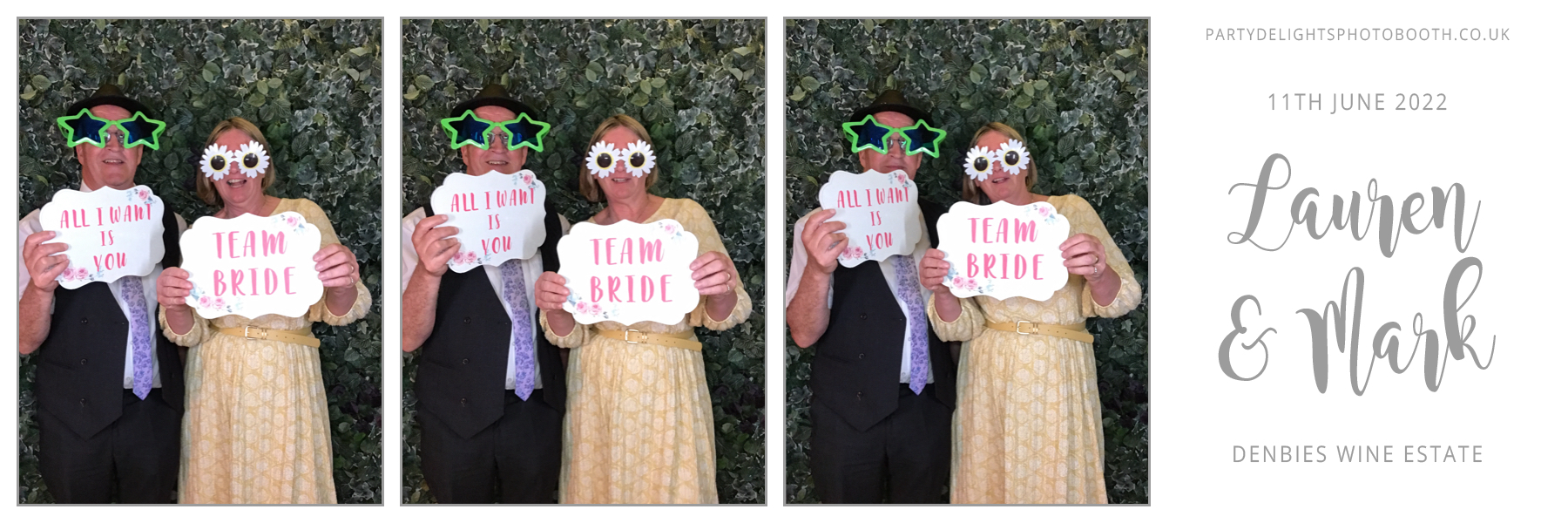 Lauren & Mark's Wedding | View more photos from the event at gallery.partydelightsphotobooth.co.uk/u/PartyDelightsPhotoBooth/Lauren-Marks-Wedding