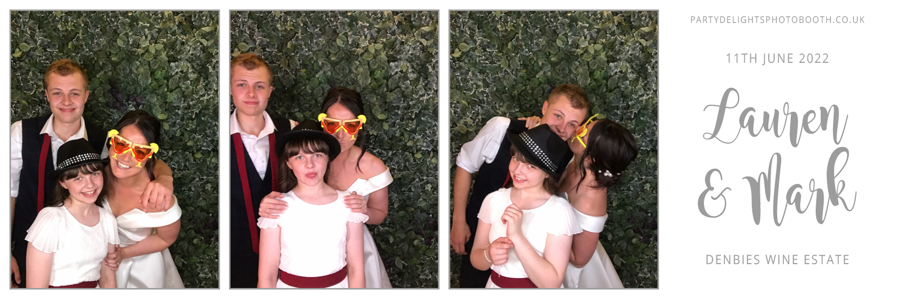 Lauren & Mark's Wedding | View more photos from the event at gallery.partydelightsphotobooth.co.uk/u/PartyDelightsPhotoBooth/Lauren-Marks-Wedding