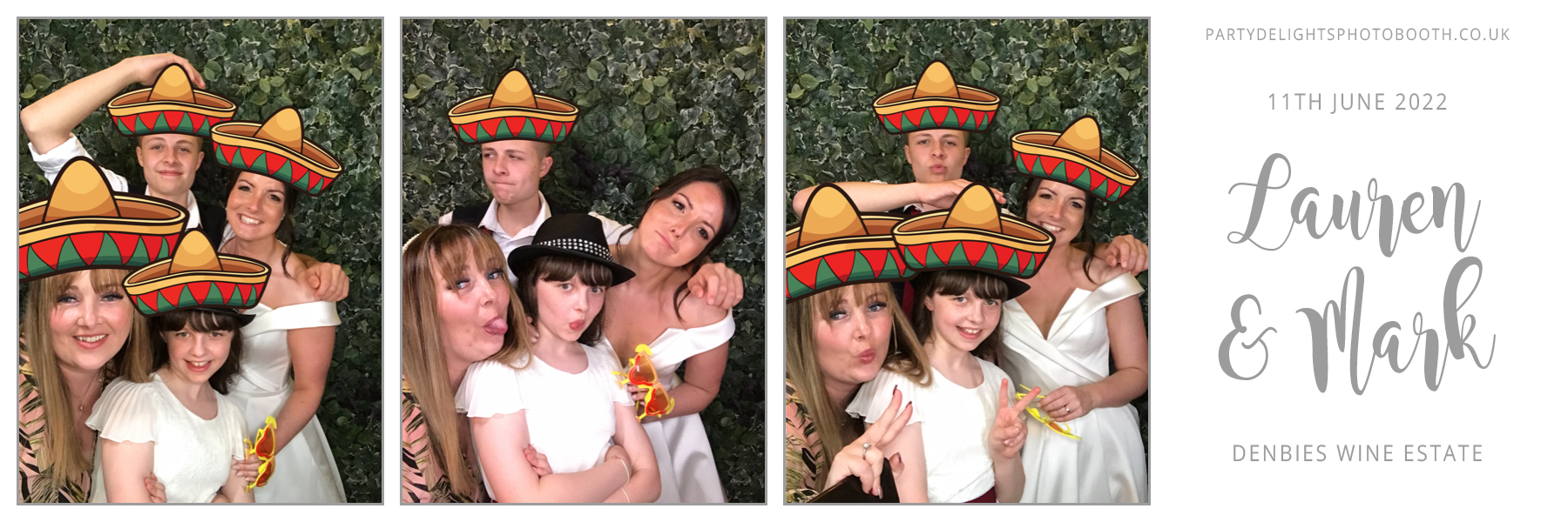 Lauren & Mark's Wedding | View more photos from the event at gallery.partydelightsphotobooth.co.uk/u/PartyDelightsPhotoBooth/Lauren-Marks-Wedding