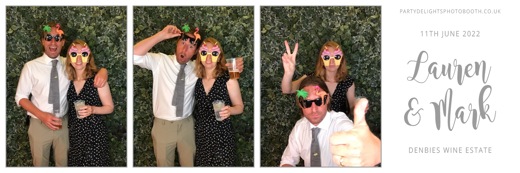 Lauren & Mark's Wedding | View more photos from the event at gallery.partydelightsphotobooth.co.uk/u/PartyDelightsPhotoBooth/Lauren-Marks-Wedding