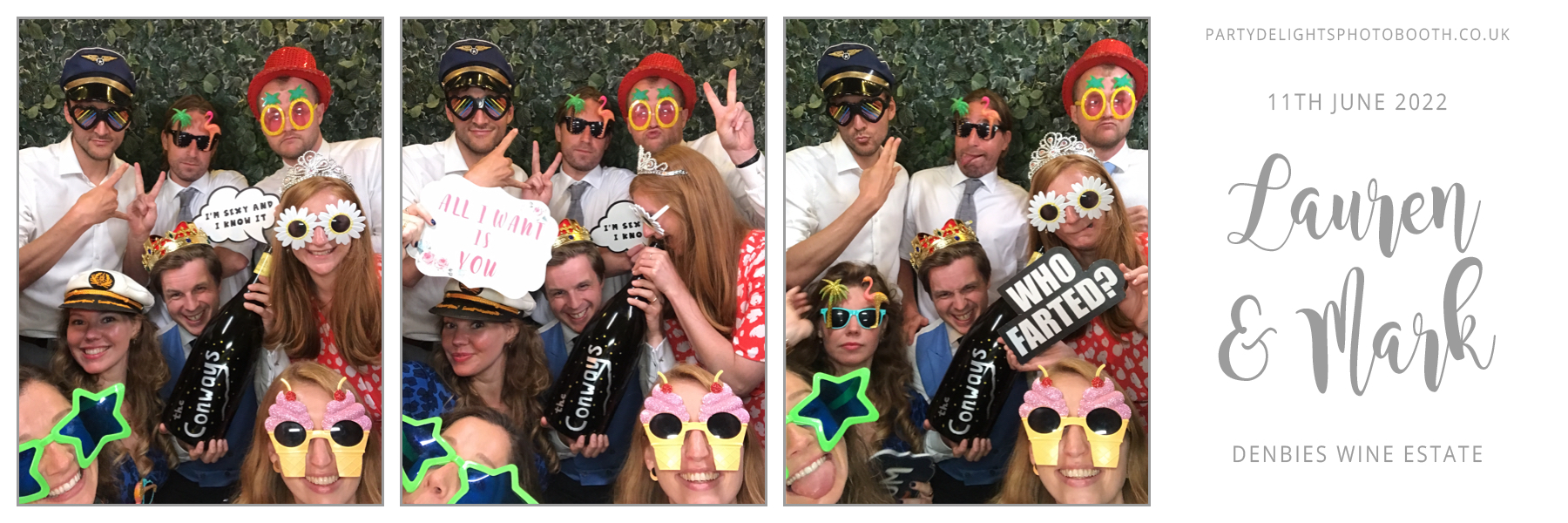 Lauren & Mark's Wedding | View more photos from the event at gallery.partydelightsphotobooth.co.uk/u/PartyDelightsPhotoBooth/Lauren-Marks-Wedding