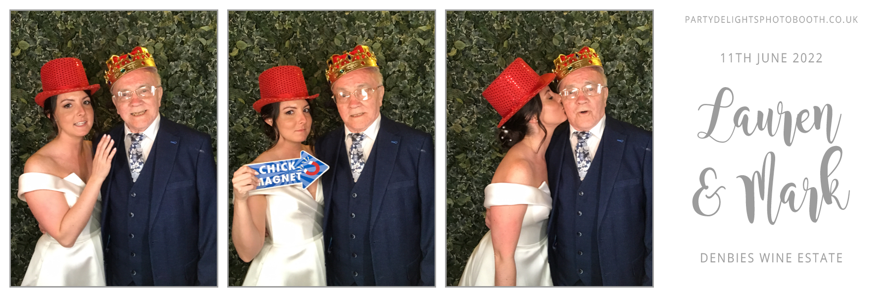 Lauren & Mark's Wedding | View more photos from the event at gallery.partydelightsphotobooth.co.uk/u/PartyDelightsPhotoBooth/Lauren-Marks-Wedding