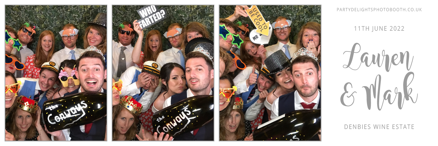 Lauren & Mark's Wedding | View more photos from the event at gallery.partydelightsphotobooth.co.uk/u/PartyDelightsPhotoBooth/Lauren-Marks-Wedding