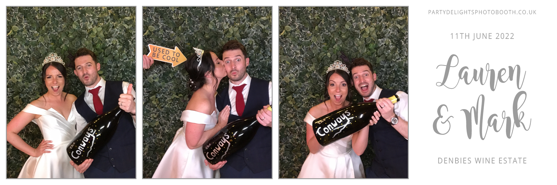 Lauren & Mark's Wedding | View more photos from the event at gallery.partydelightsphotobooth.co.uk/u/PartyDelightsPhotoBooth/Lauren-Marks-Wedding