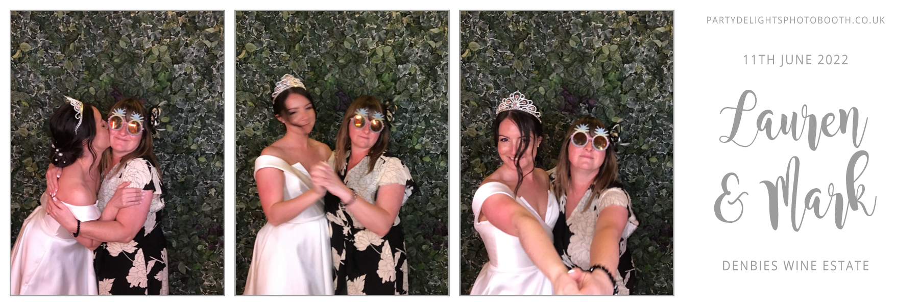 Lauren & Mark's Wedding | View more photos from the event at gallery.partydelightsphotobooth.co.uk/u/PartyDelightsPhotoBooth/Lauren-Marks-Wedding