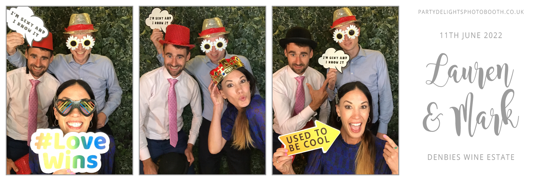 Lauren & Mark's Wedding | View more photos from the event at gallery.partydelightsphotobooth.co.uk/u/PartyDelightsPhotoBooth/Lauren-Marks-Wedding