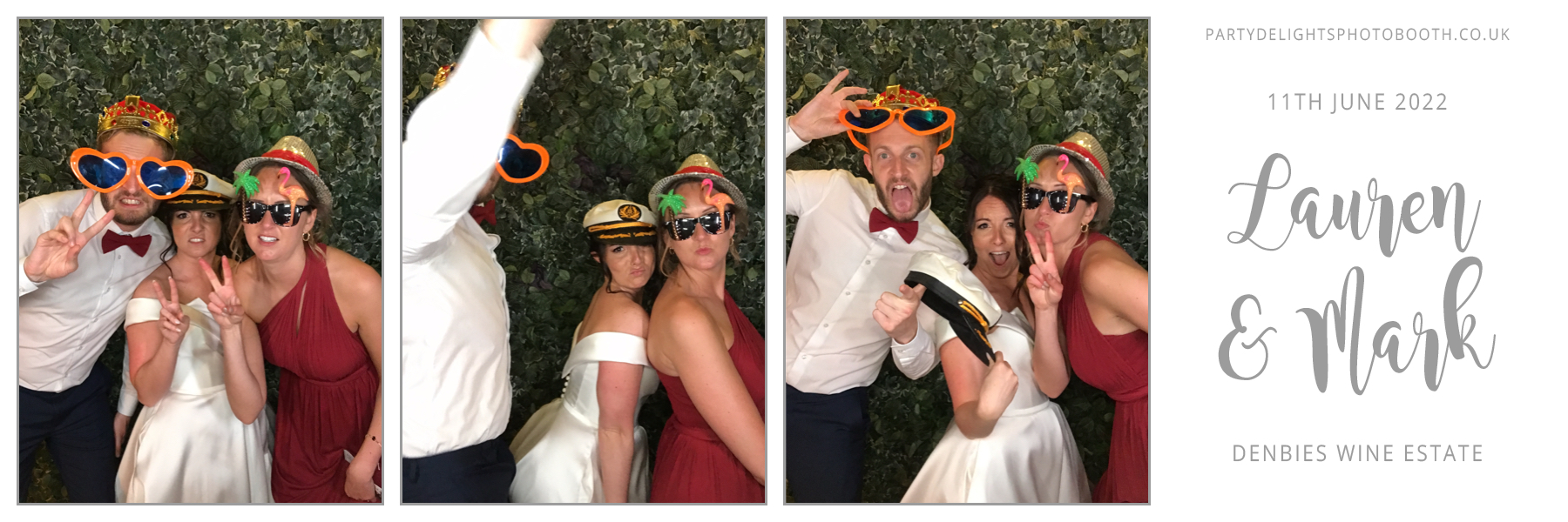 Lauren & Mark's Wedding | View more photos from the event at gallery.partydelightsphotobooth.co.uk/u/PartyDelightsPhotoBooth/Lauren-Marks-Wedding